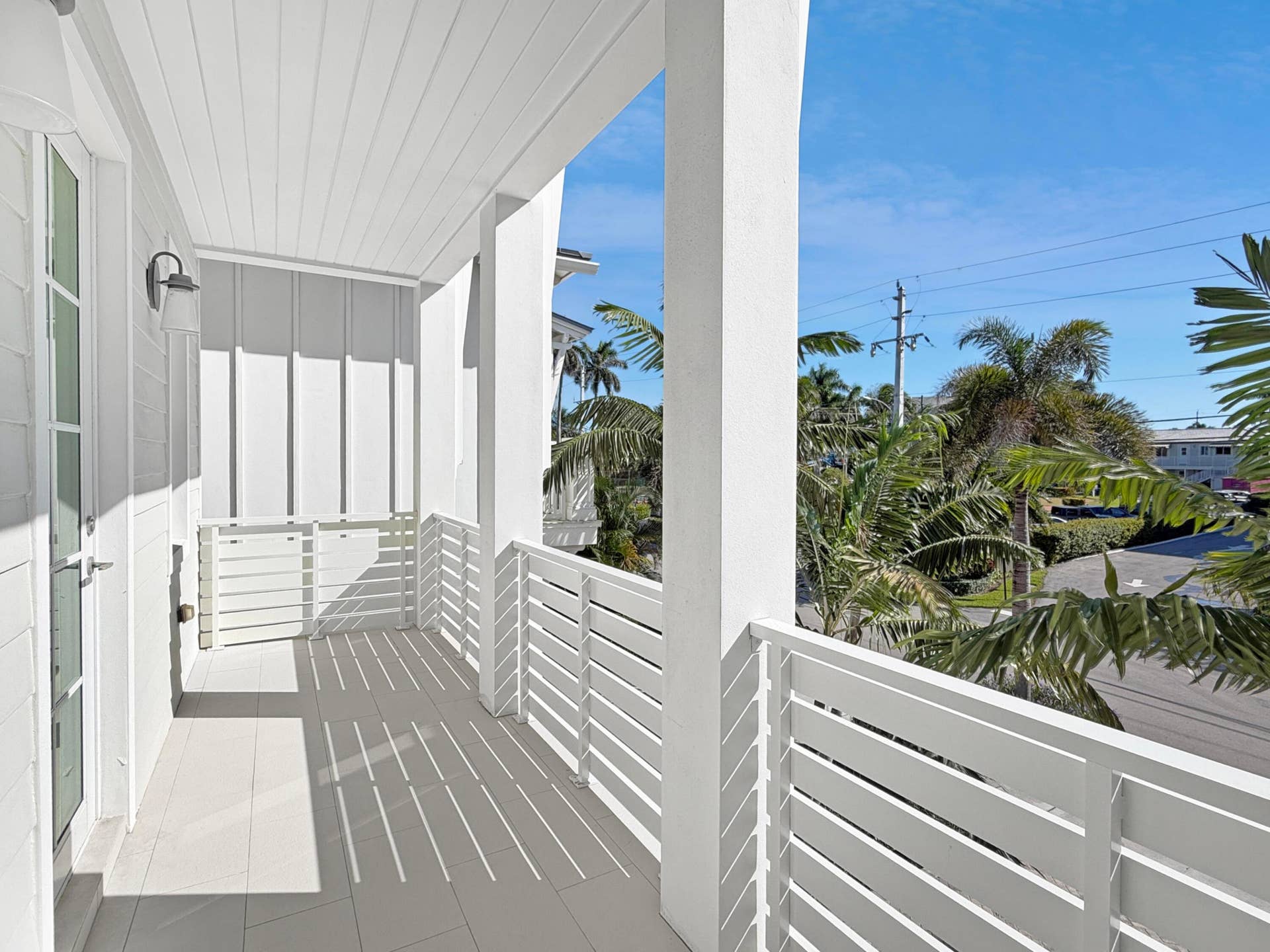 Guest bedroom balcony (East)