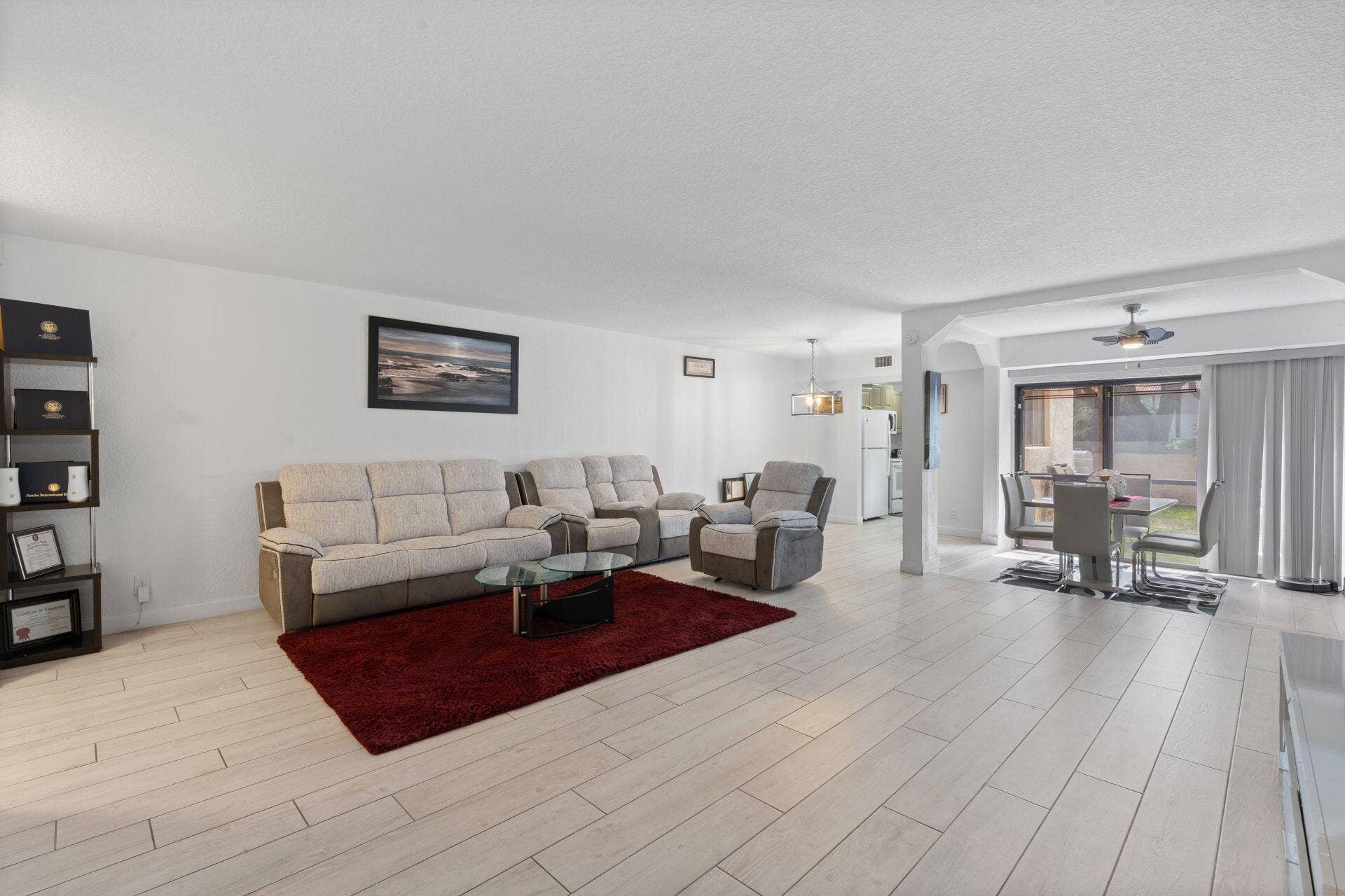 9592 SW 1st Court, #13-F, Coral Springs, FL 33071 Living & Dining Room