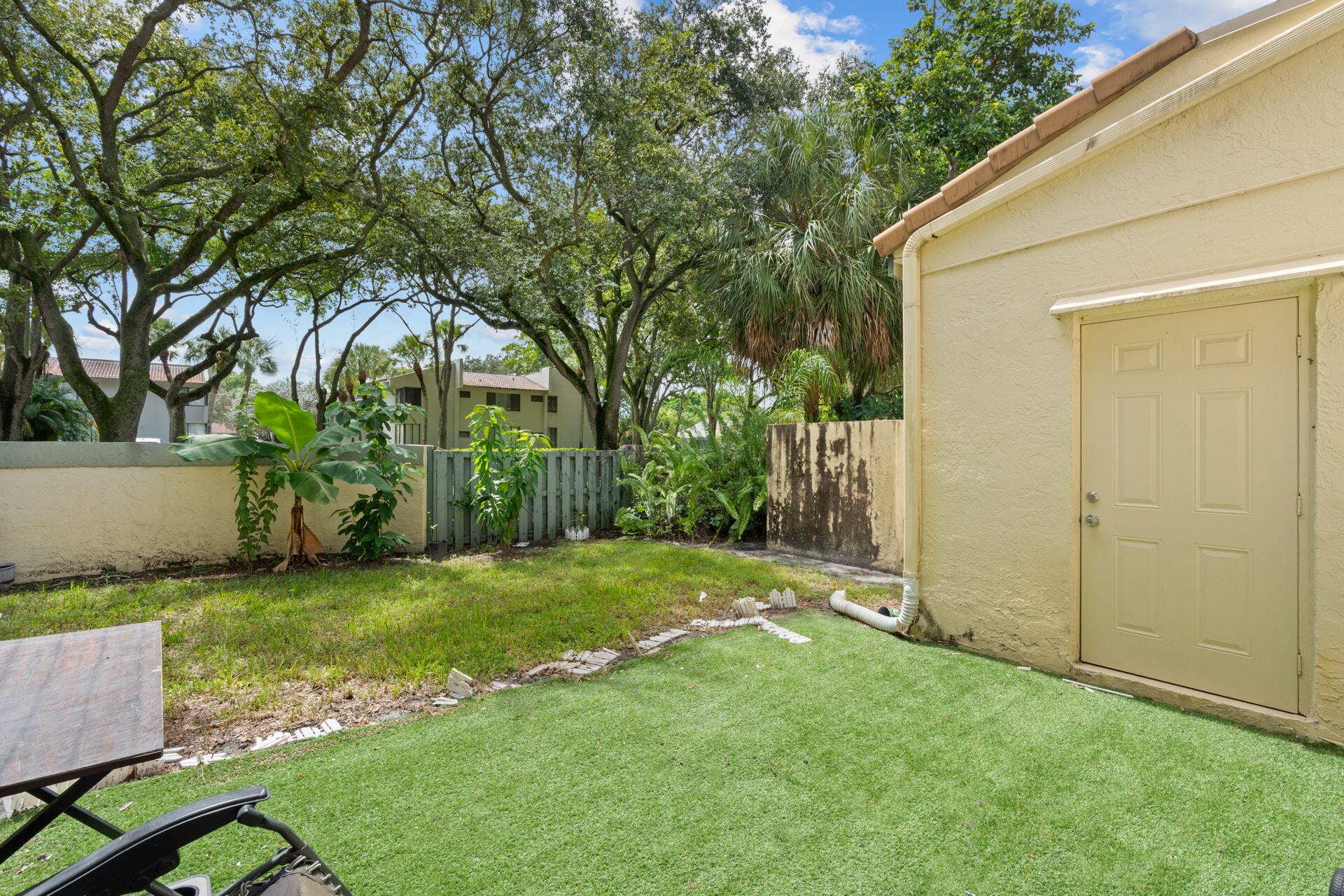 9592 SW 1st Court, #13-F, Coral Springs, FL 33071 Back Patio