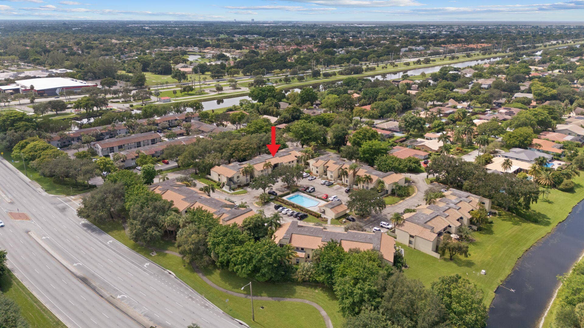 9592 SW 1st Court, #13-F, Coral Springs, FL 33071 Aerial of Community