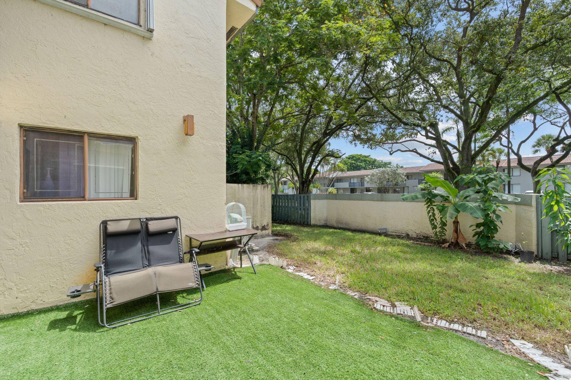 9592 SW 1st Court, #13-F, Coral Springs, FL 33071 Back Patio