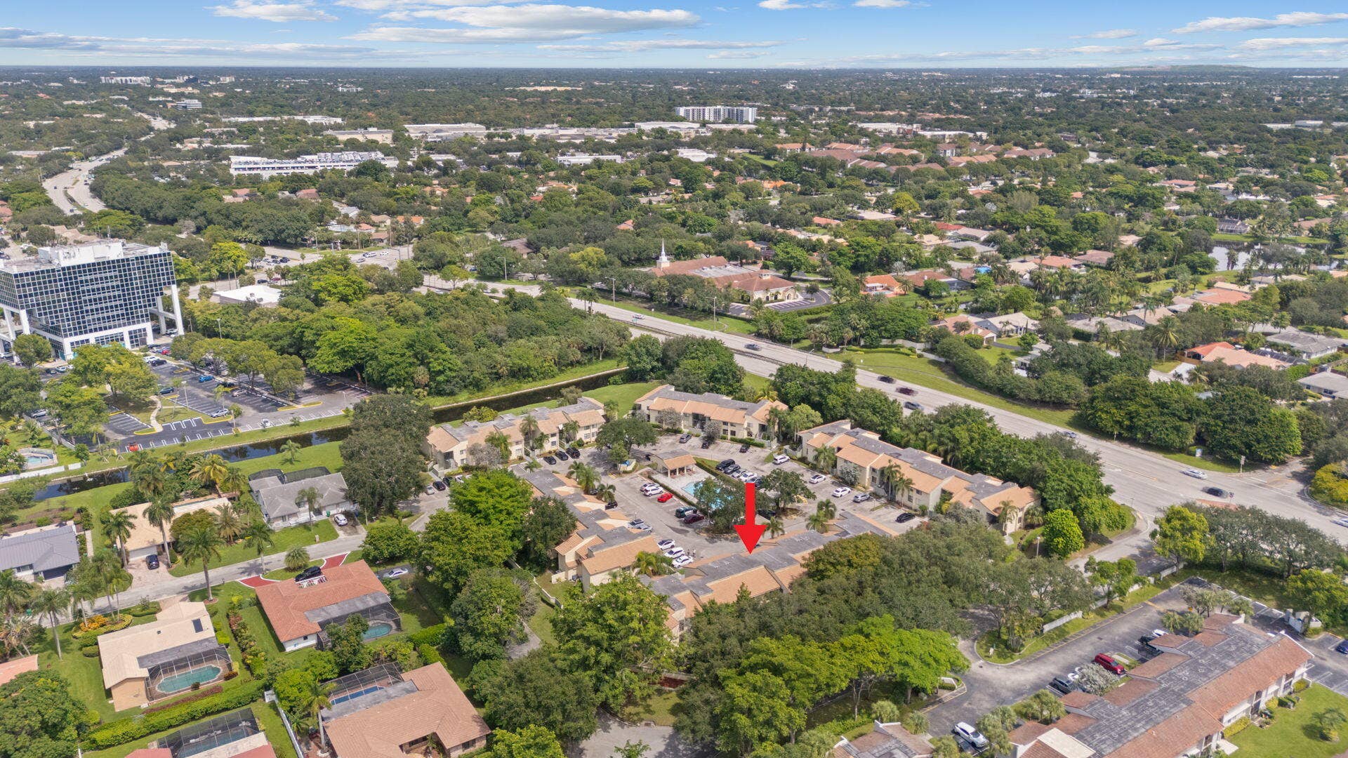 9592 SW 1st Court, #13-F, Coral Springs, FL 33071 Aerial of Community