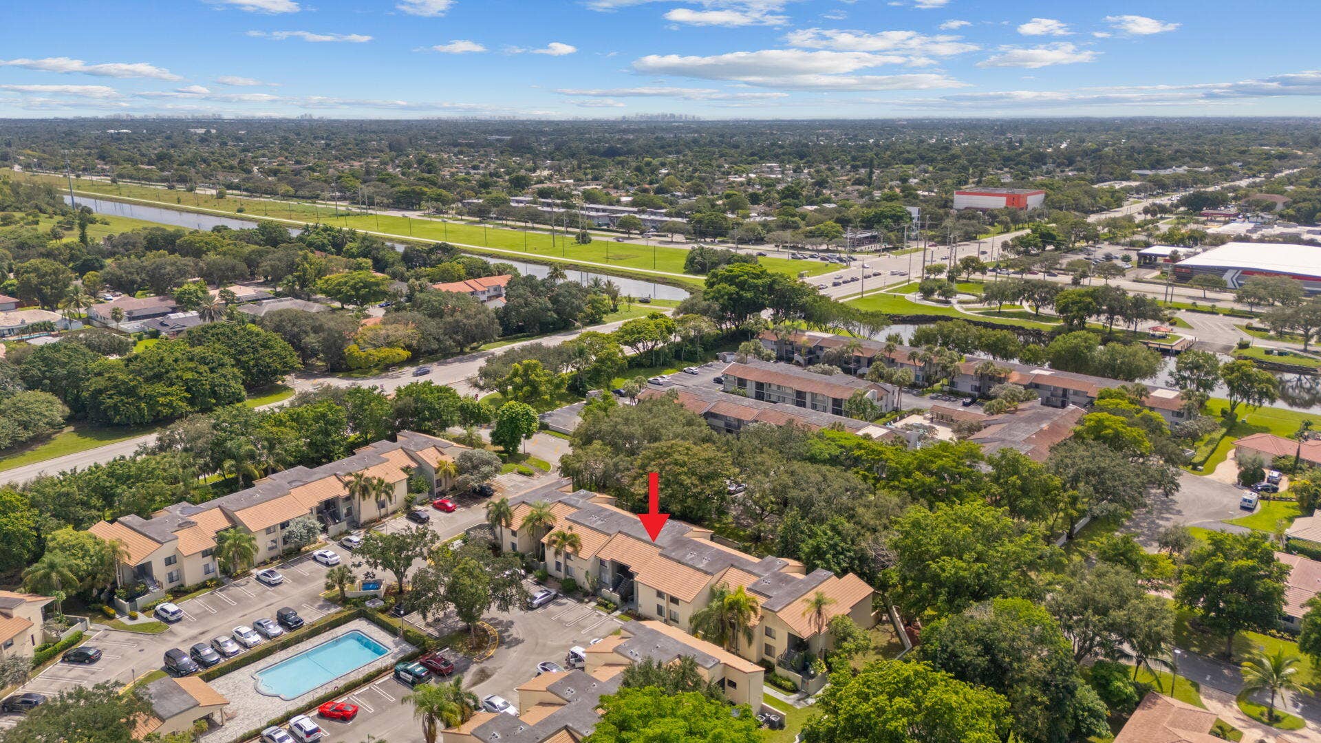 9592 SW 1st Court, #13-F, Coral Springs, FL 33071 Aerial of Community
