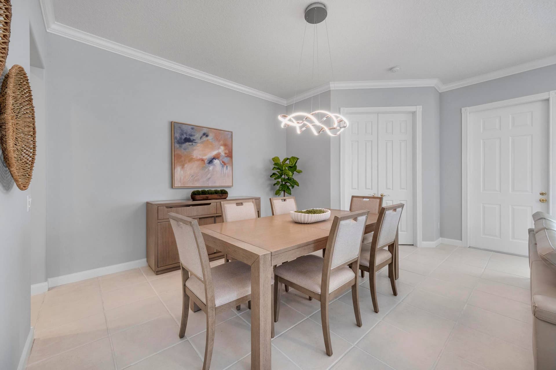 254 Marlberry Circle, Jupiter, FL 33458 Dining room open to the living room