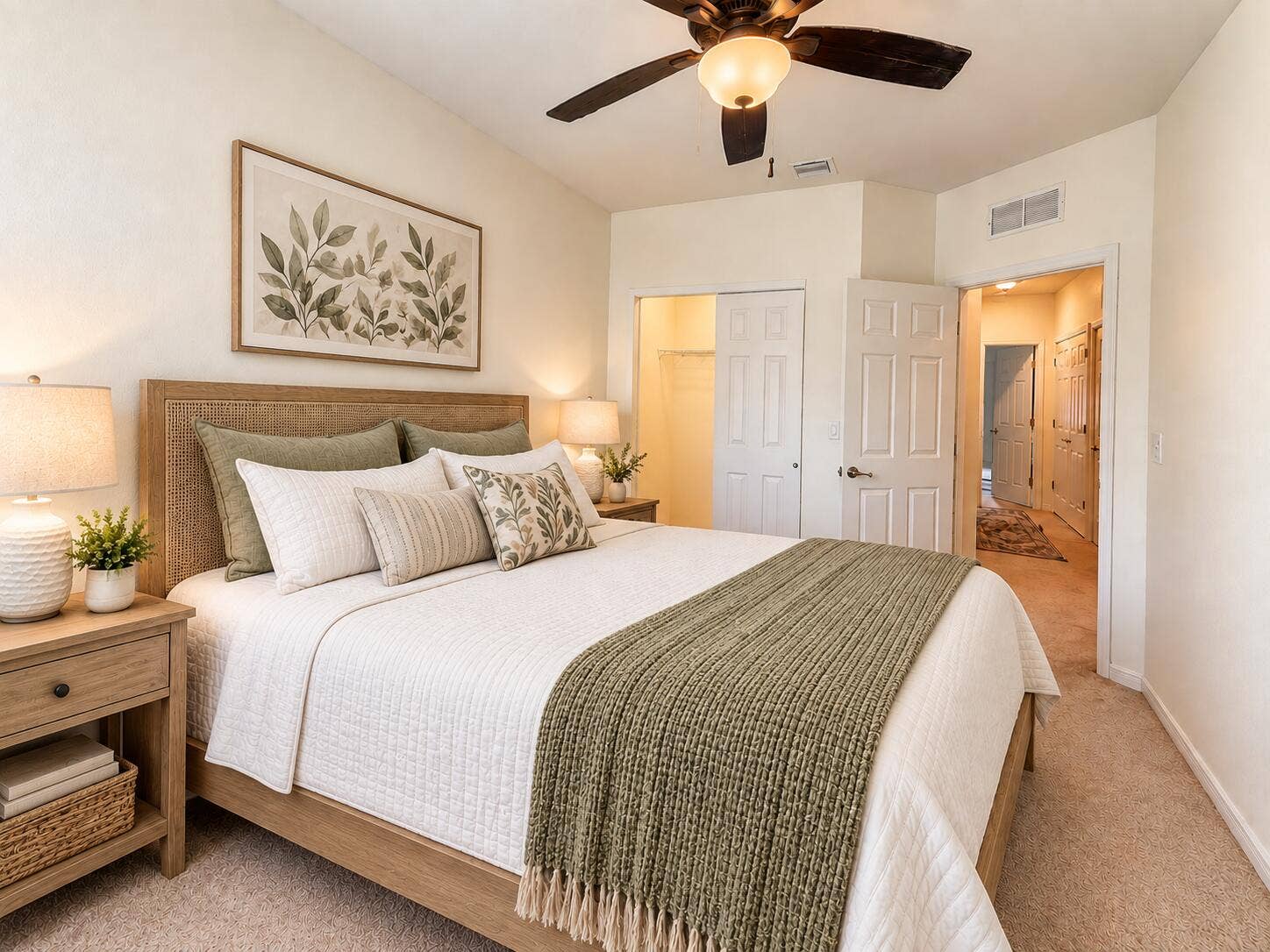 118 BLACK IRONWOOD Road, #105, Jupiter, Jupiter, FL 33458 Virtuall Staged Guest Bedroom #1