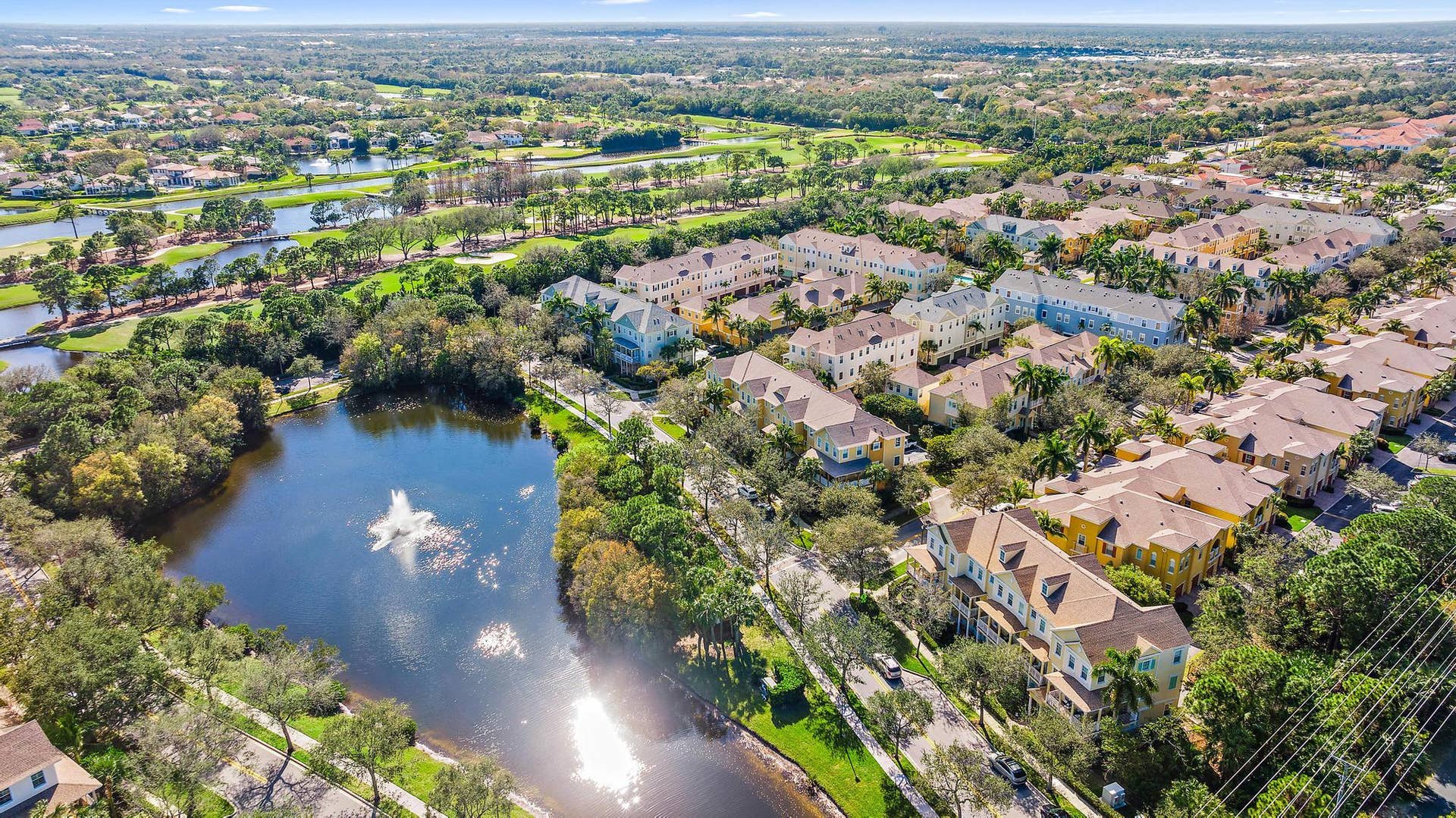 118 BLACK IRONWOOD Road, #105, Jupiter, Jupiter, FL 33458 Aerial