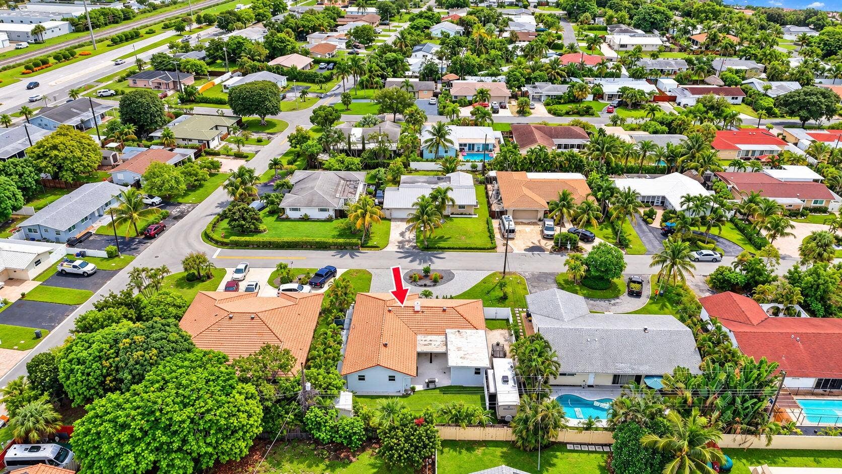 214 NE 25th Street, Boca Raton, FL 33431 Aerial