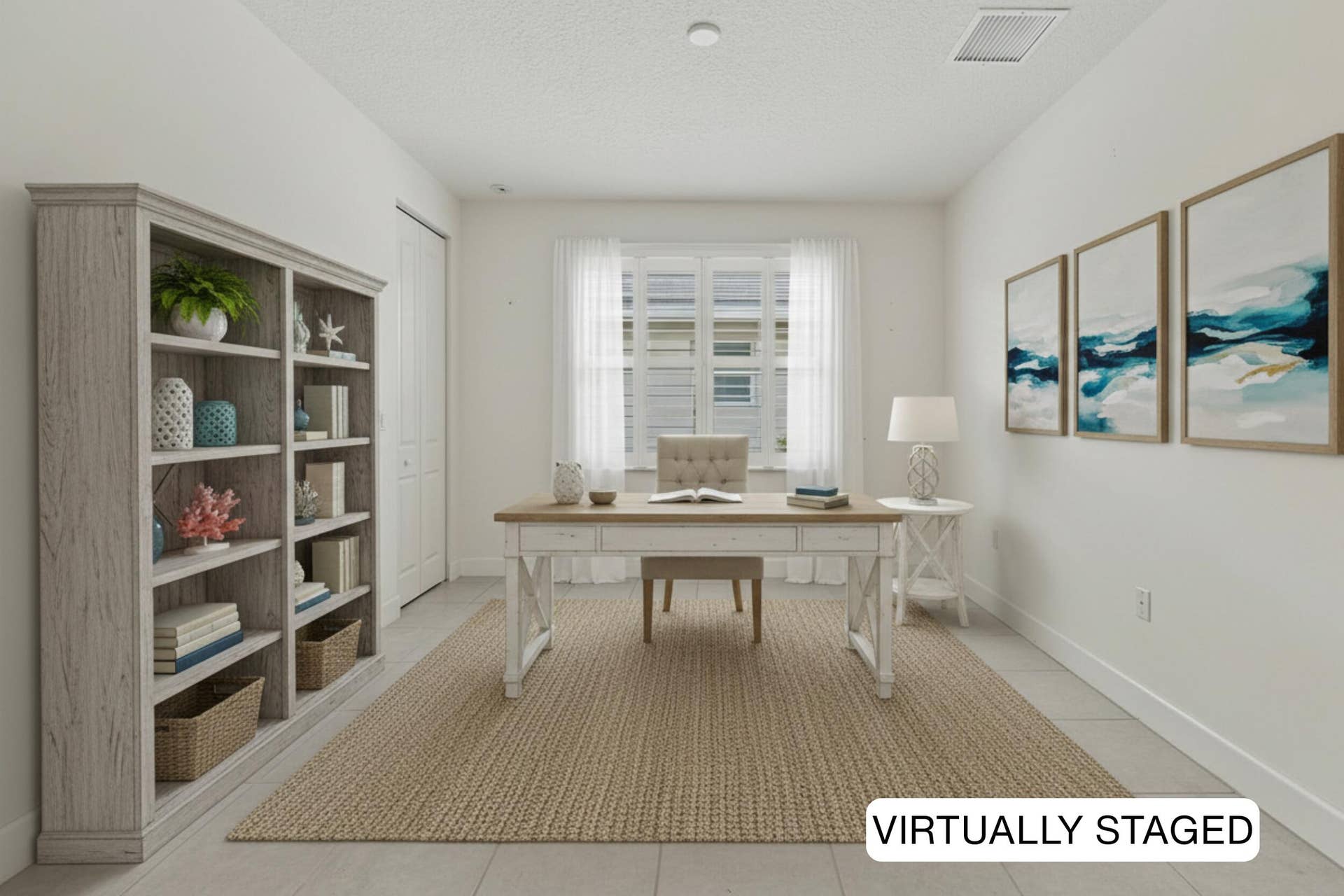 Bedroom #3/Den aka Airy Home Office