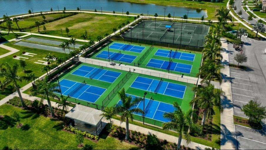 15750 LONGBOAT KEY Drive, Westlake, FL 33470 Pickeball court and tennis