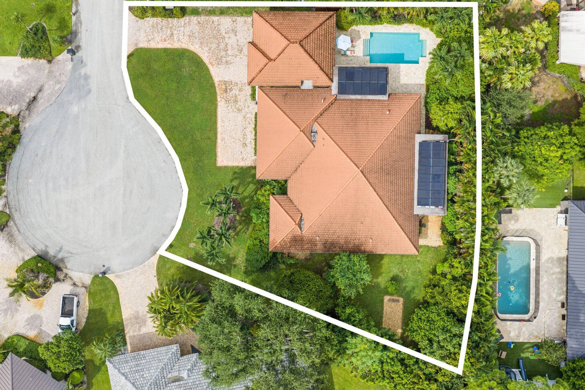 4535 Oak Tree Court, Delray Beach, FL 33445 Aerial View