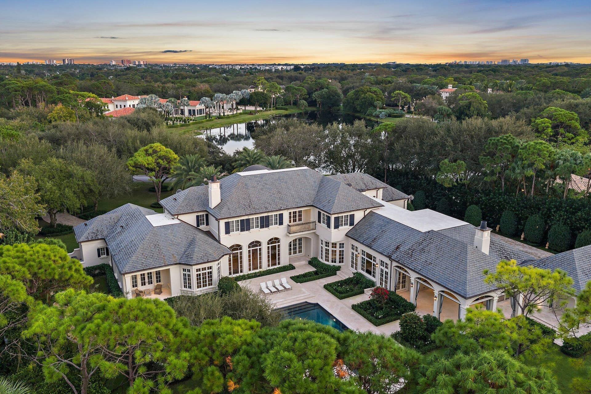 146 Bears Club Drive, Jupiter, FL 33477 Rear Elevation