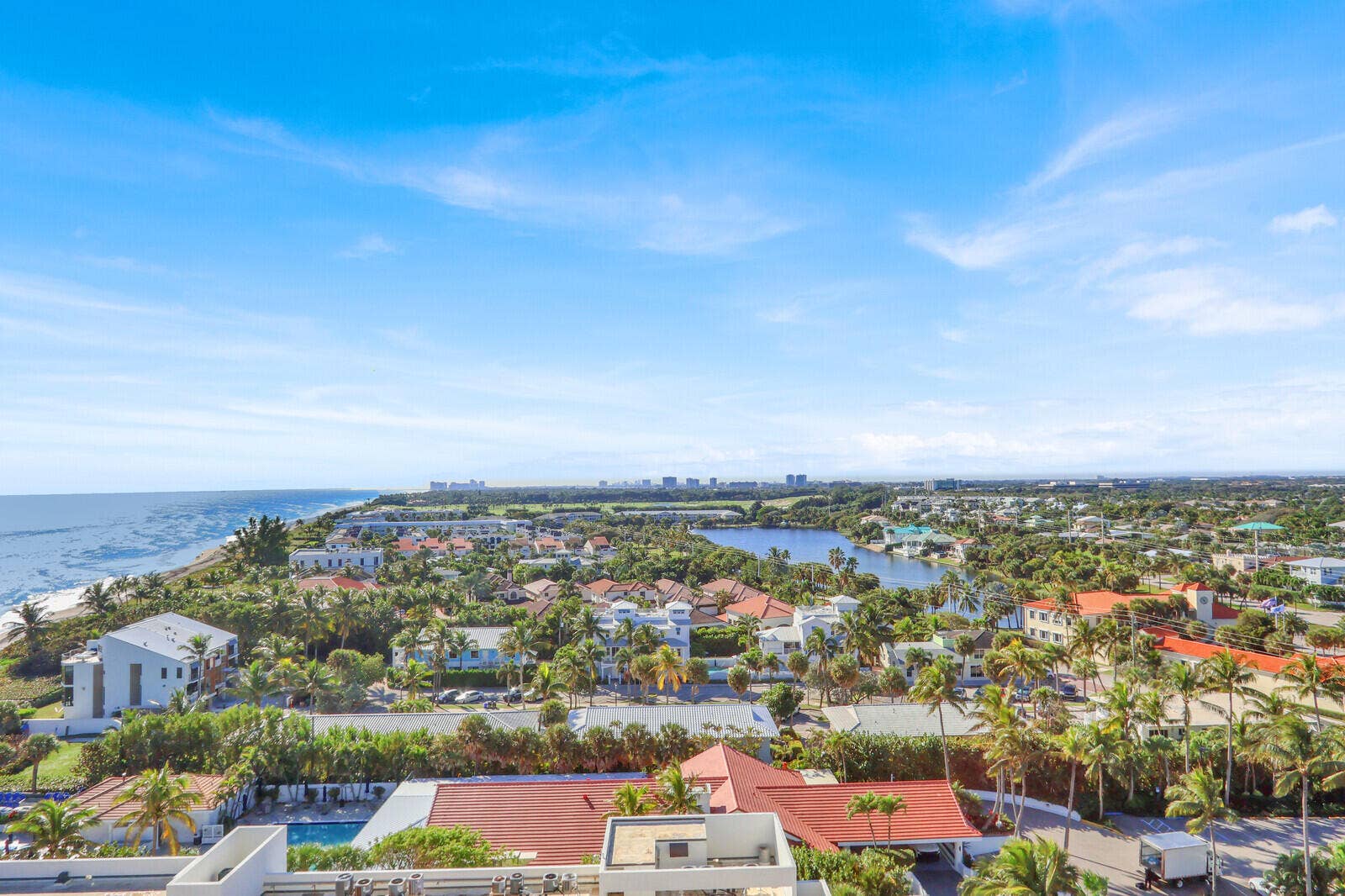 450 OCEAN Drive, #PH3, Juno Beach, FL 33408 S View from Living Room