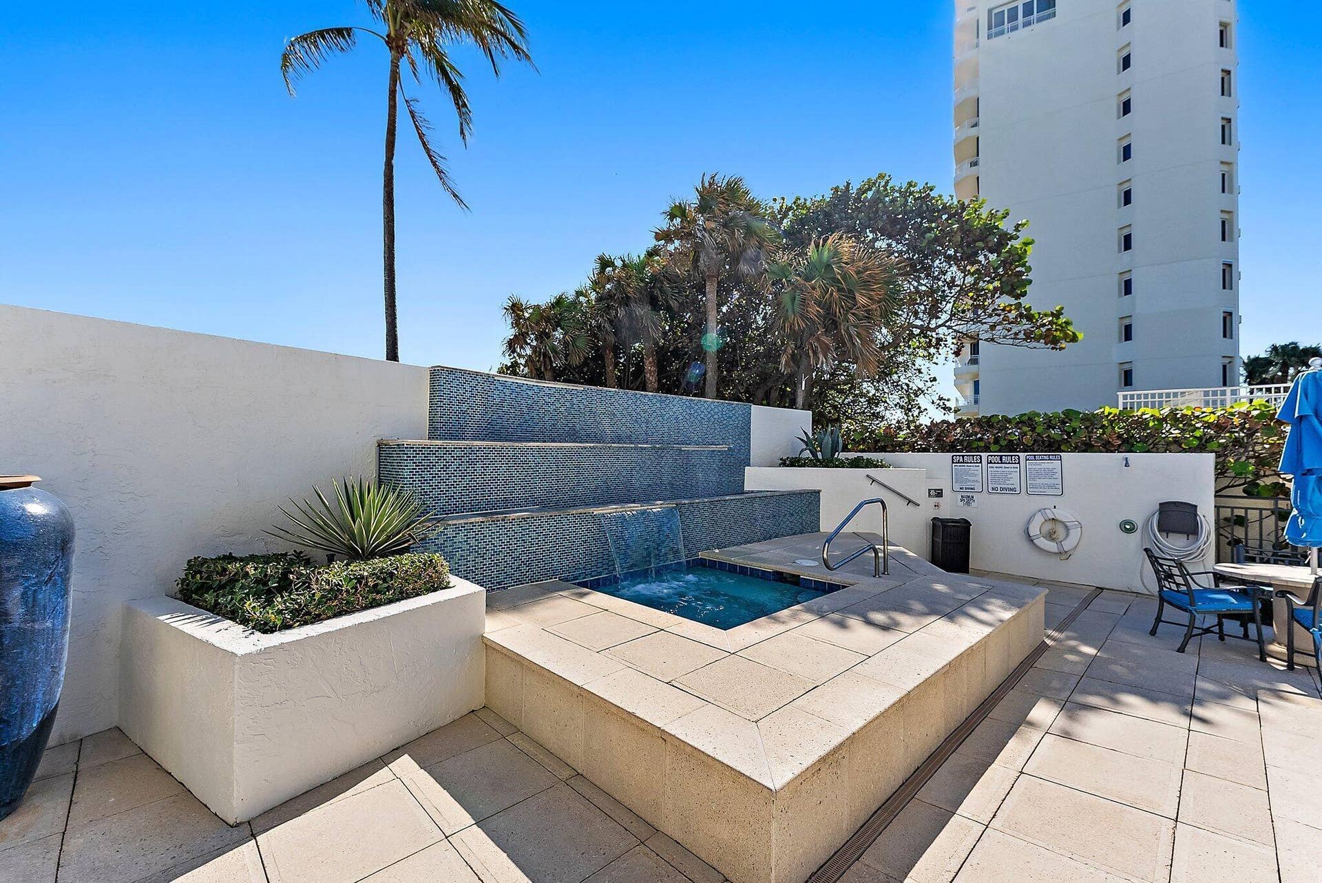 19750 S BEACH Road, #7050, Tequesta, FL 33469 Relaxing Hot Tub