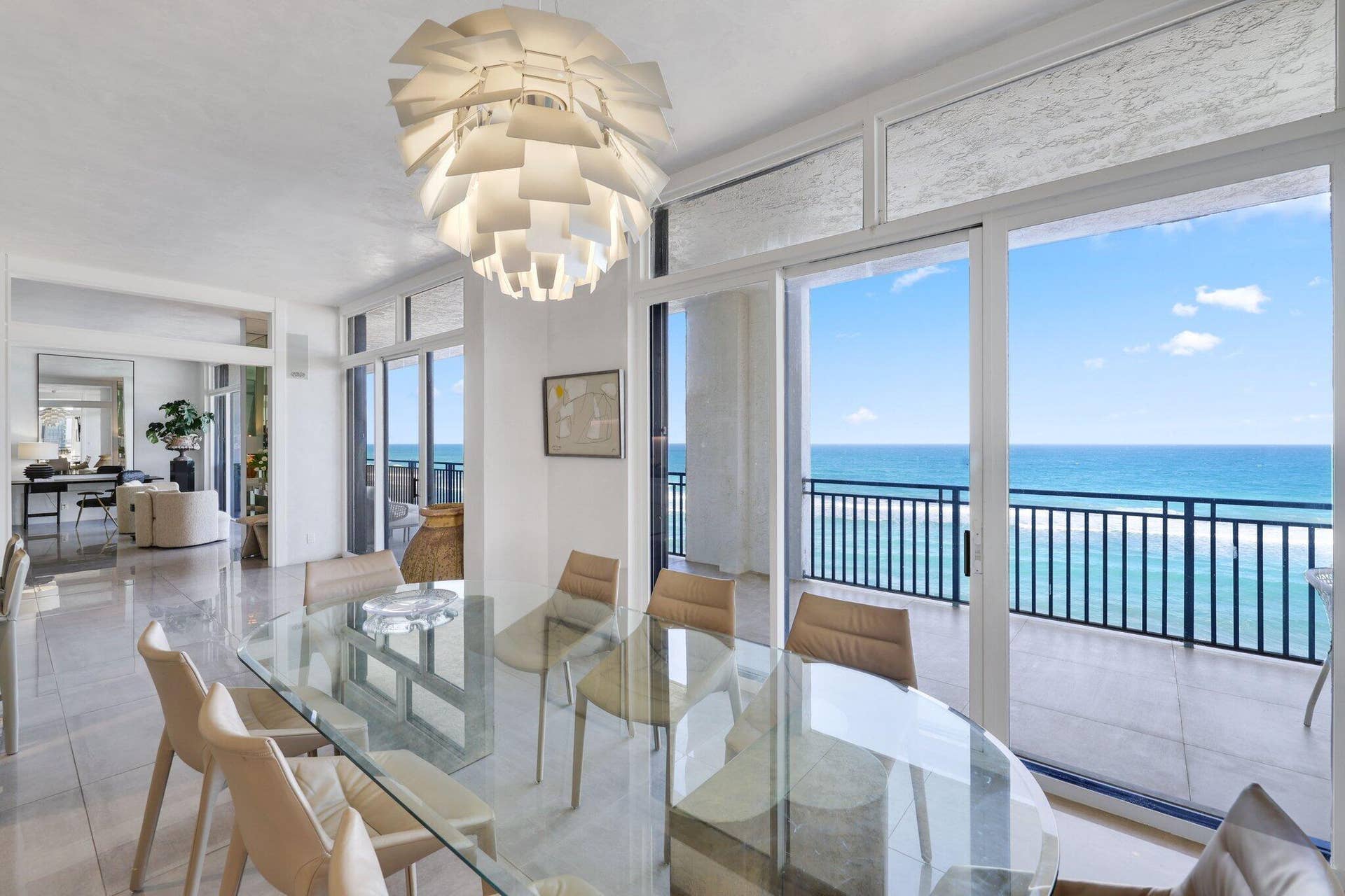 19750 S BEACH Road, #7050, Tequesta, FL 33469 Kitchen/Dining room views