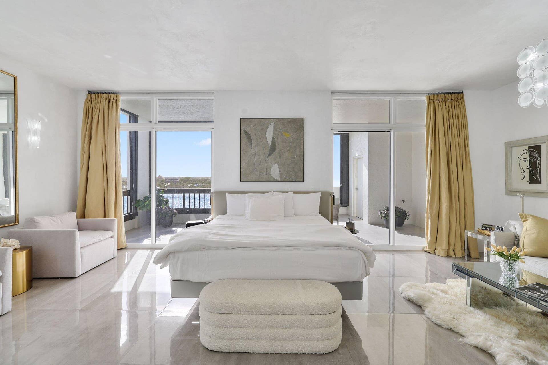 19750 S BEACH Road, #7050, Tequesta, FL 33469 Luxurious Master Bedroom