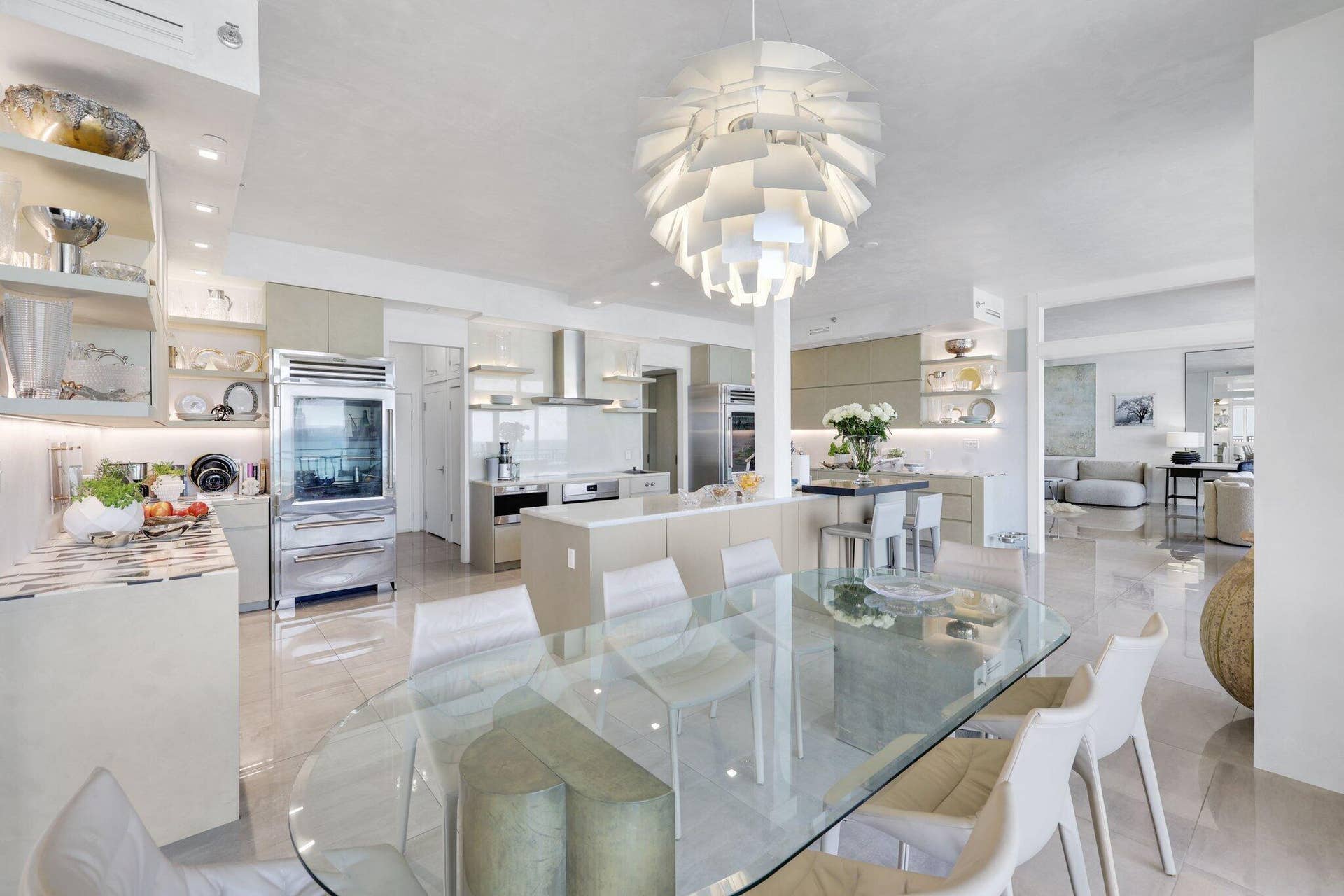 19750 S BEACH Road, #7050, Tequesta, FL 33469 Kitchen Dining Option