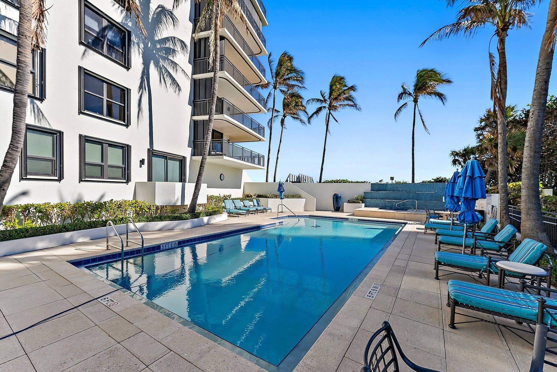 19750 S BEACH Road, #7050, Tequesta, FL 33469 Heated Pool