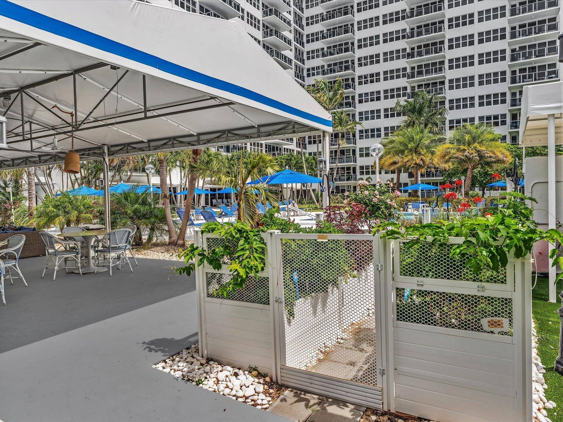 3333 NE 34TH Street, #418, Fort Lauderdale, FL 33308 Herb garden