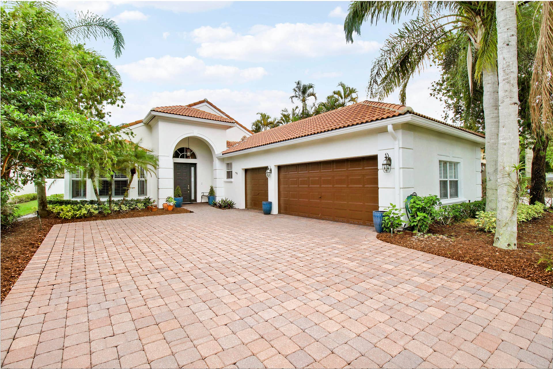 Front home driveway
