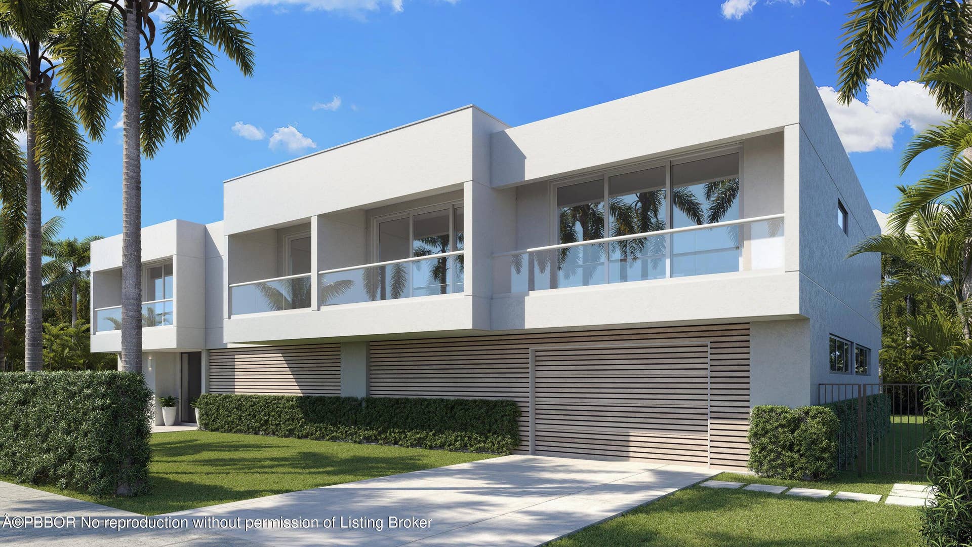 224 ATLANTIC Avenue, Palm Beach, FL 33480 ARCOM RENDERING