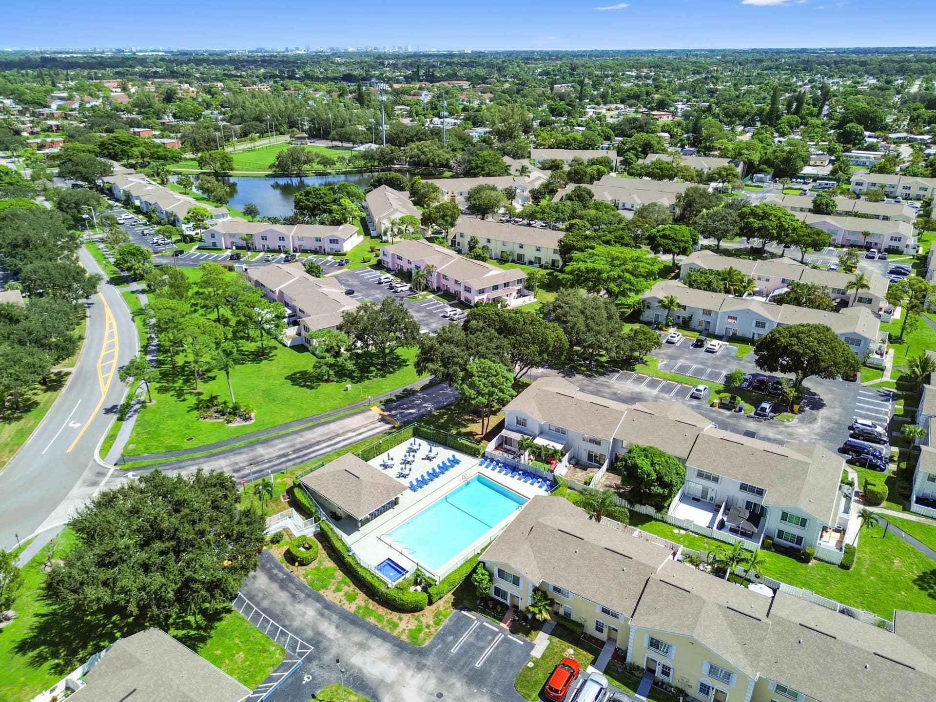 214 Foxtail Drive, #F, Greenacres, FL 33415 30 drone 06