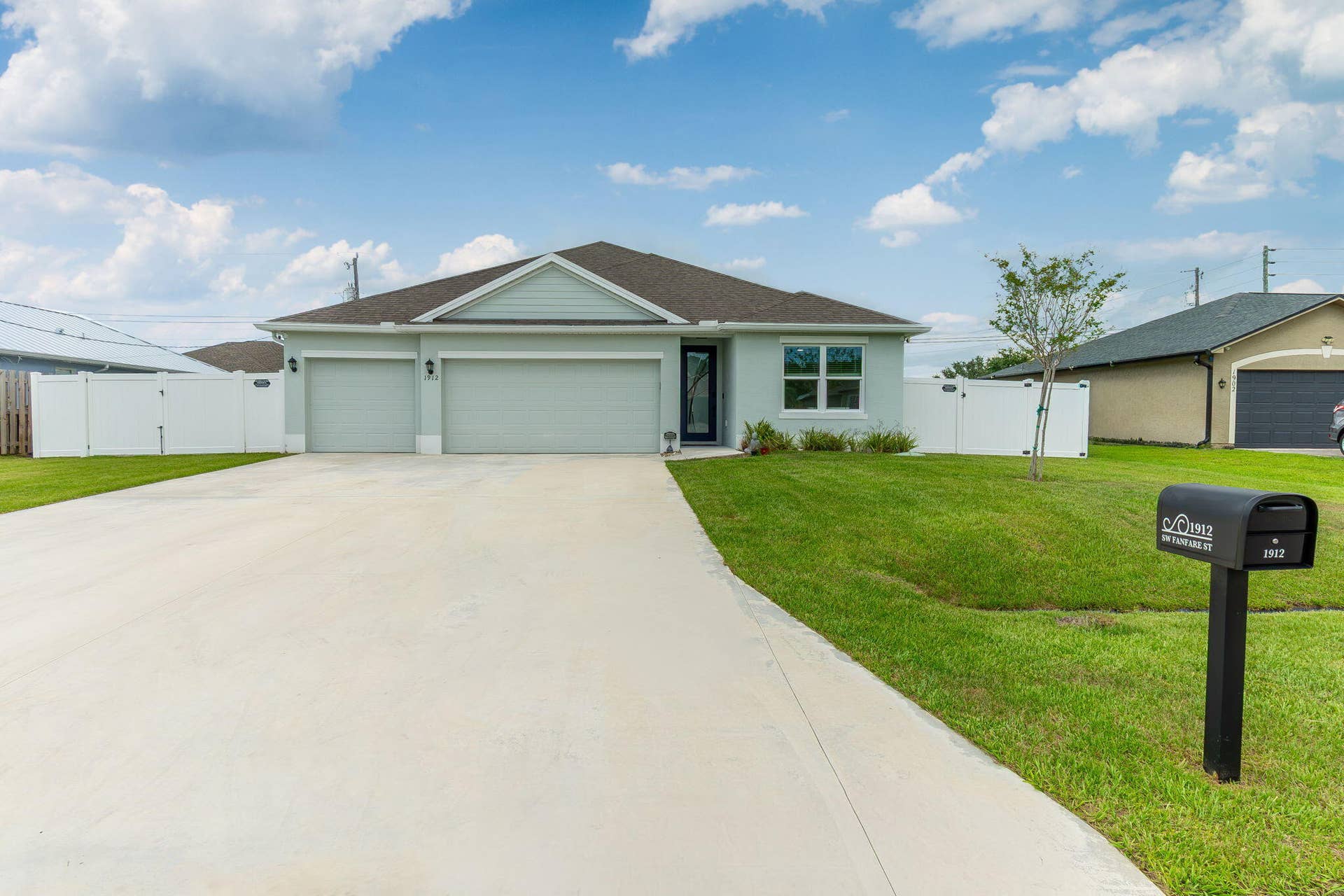 1912 SW FANFARE Street, Port St Lucie, FL 34987 Front
