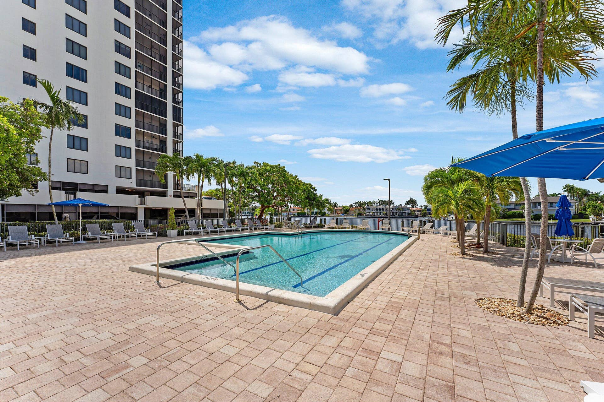 3420 S Ocean Boulevard, #PH-W, Highland Beach, FL 33487 Pool by the Intracoastal