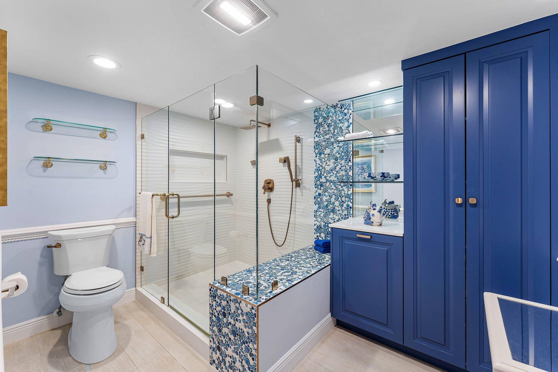 3420 S Ocean Boulevard, #PH-W, Highland Beach, FL 33487 Principal Bathroom