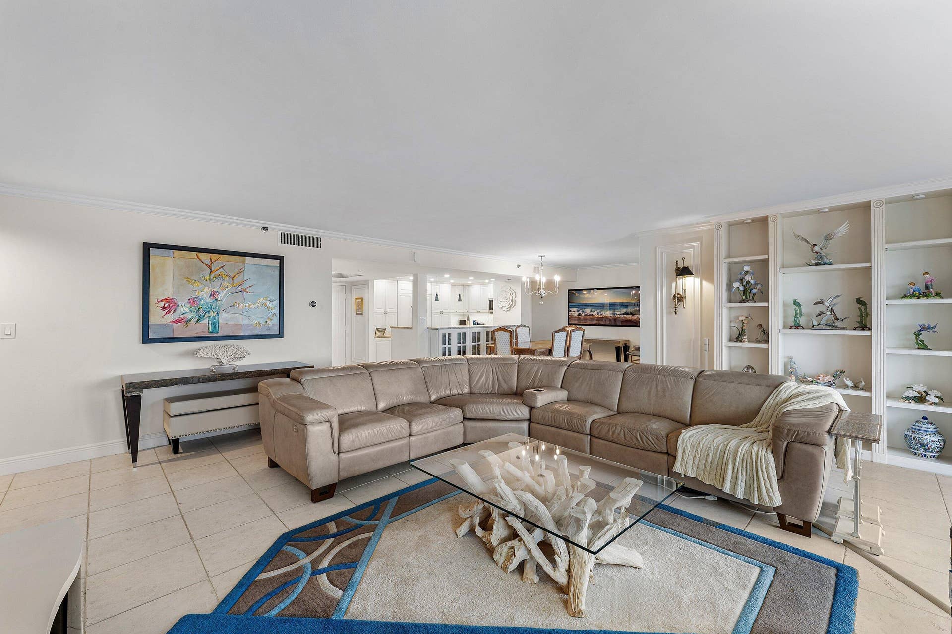 3420 S Ocean Boulevard, #PH-W, Highland Beach, FL 33487 Living Room