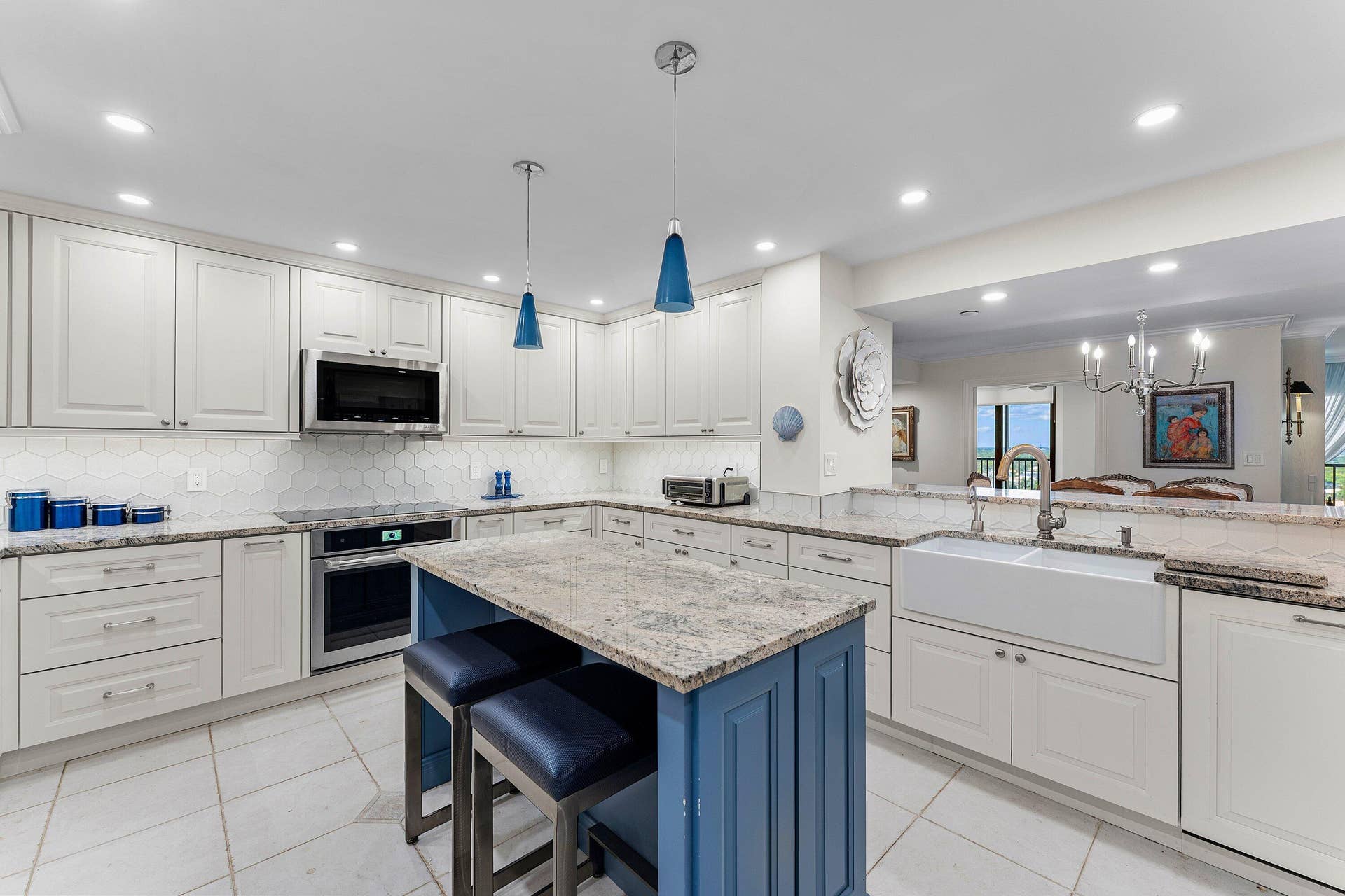 3420 S Ocean Boulevard, #PH-W, Highland Beach, FL 33487 Kitchen