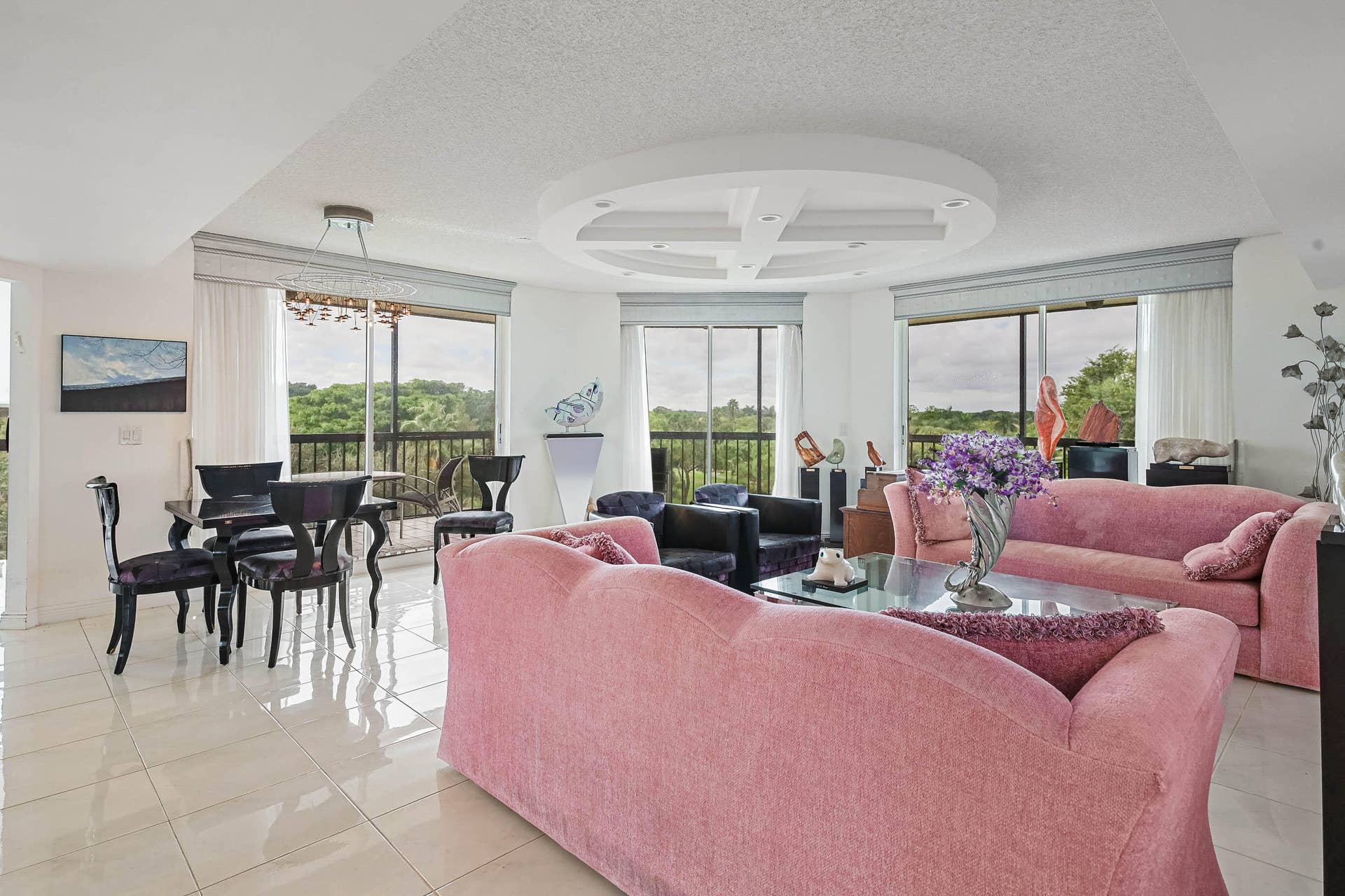 5301 FOUNTAINS Drive S, #501, Lake Worth, FL 33467 living room