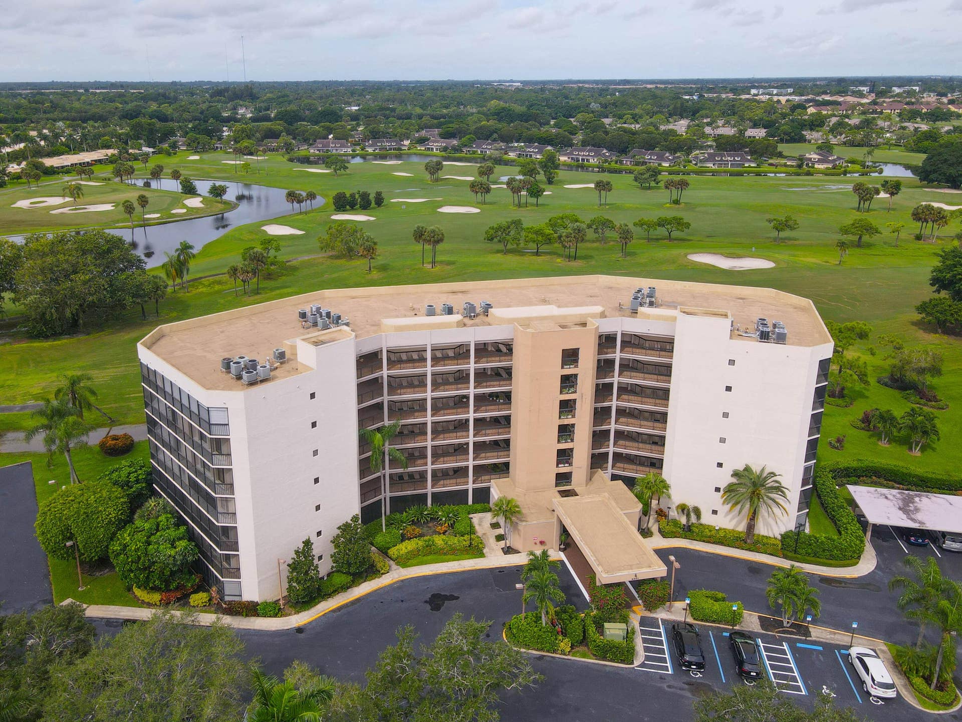 5301 FOUNTAINS Drive S, #501, Lake Worth, FL 33467 apartment building