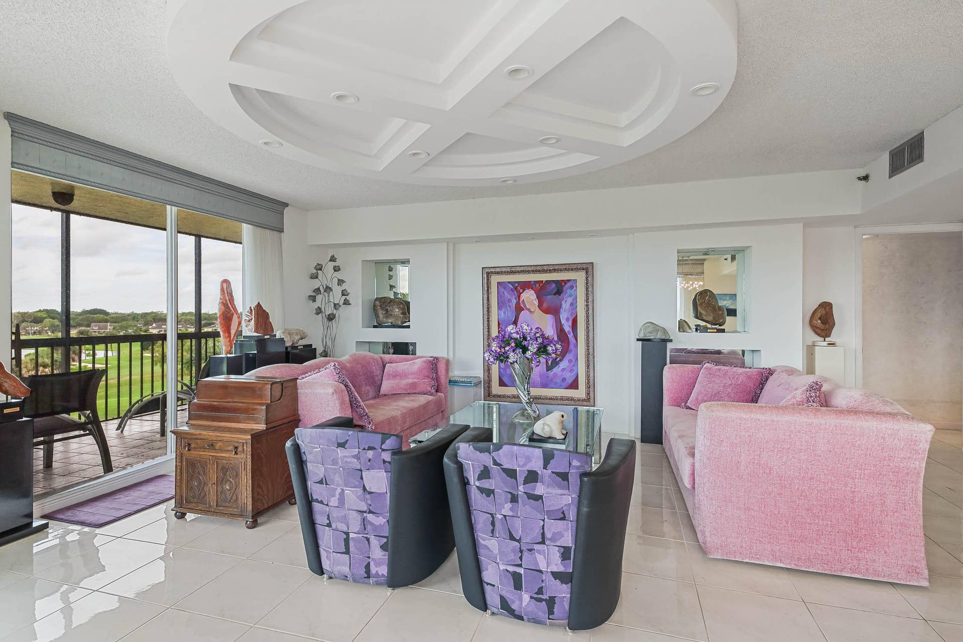 5301 FOUNTAINS Drive S, #501, Lake Worth, FL 33467 living room