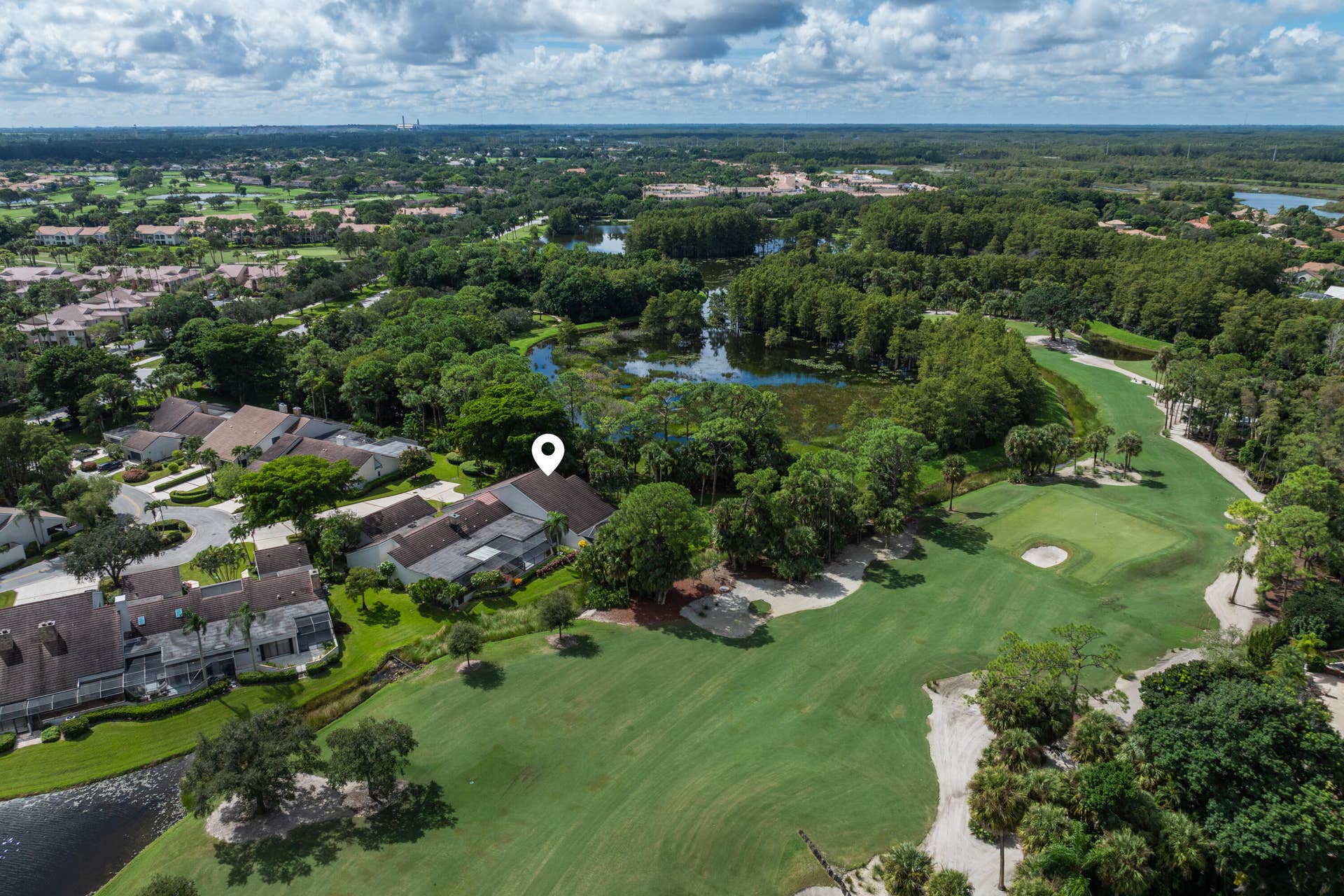 40 Edinburgh Drive, Palm Beach Gardens, FL 33418 Aerial