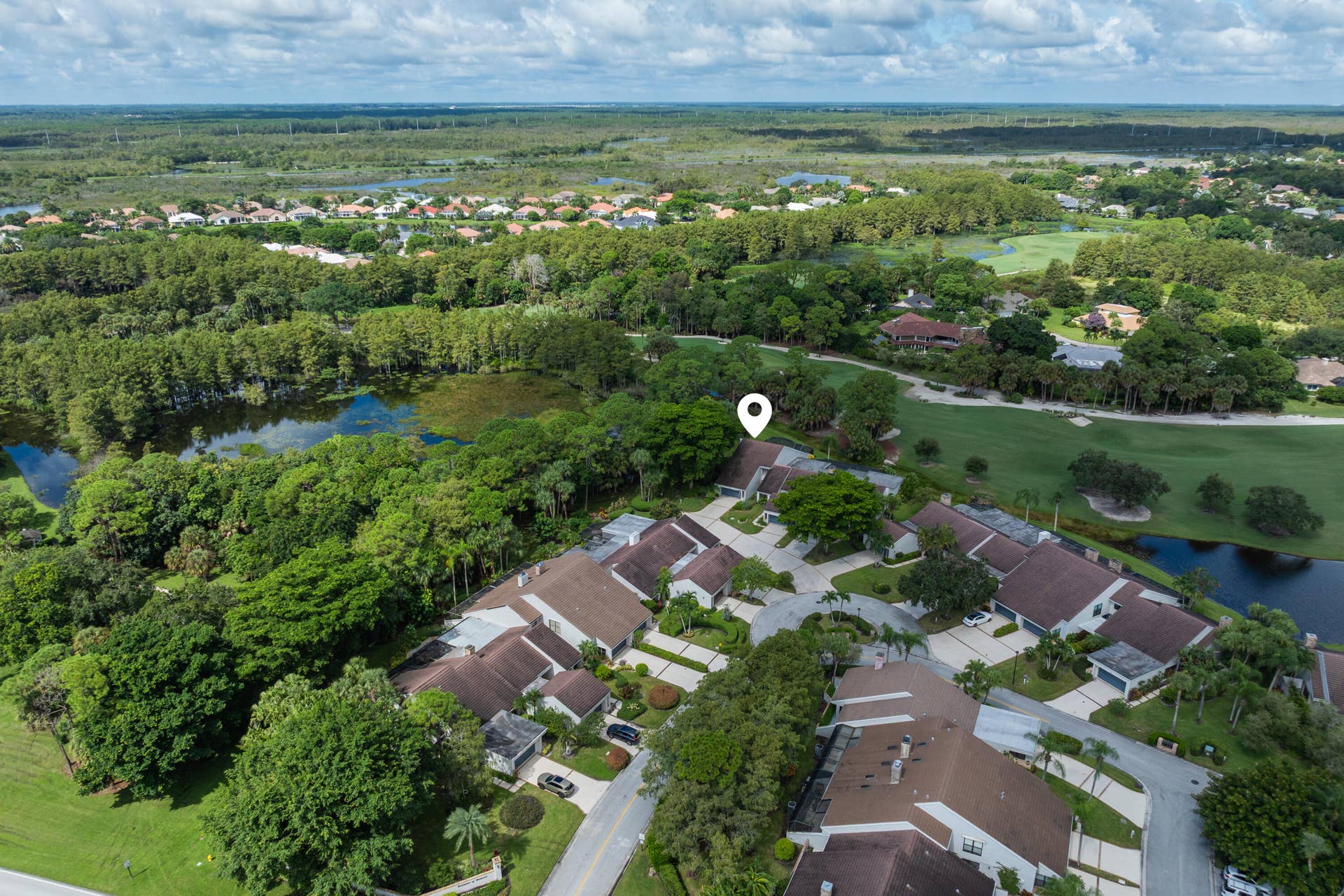 40 Edinburgh Drive, Palm Beach Gardens, FL 33418 Aerial