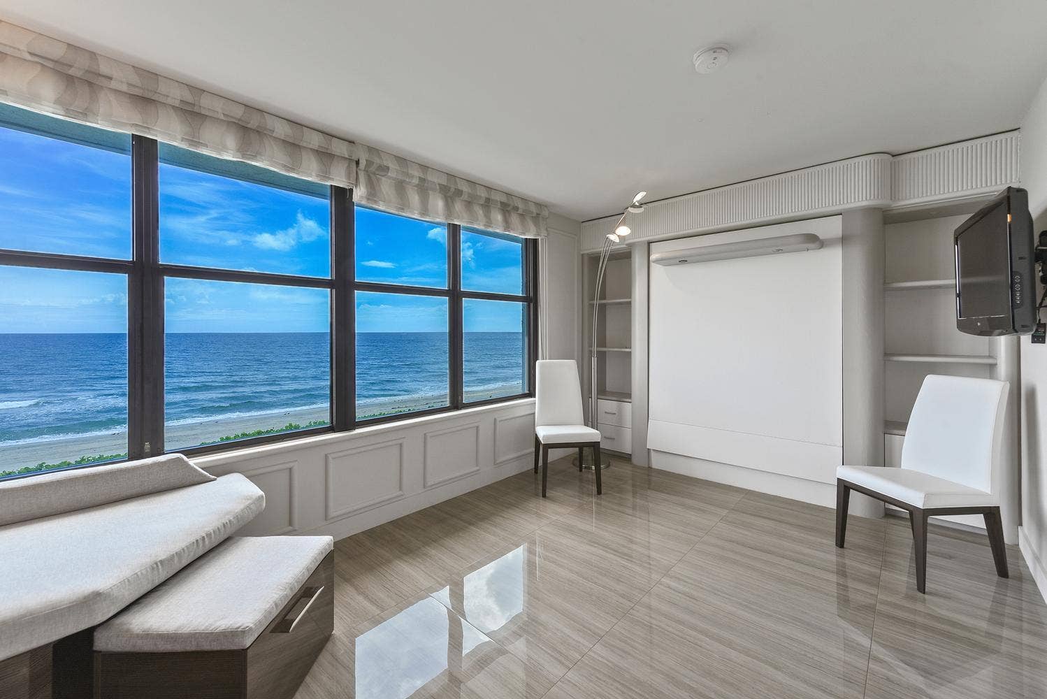 3115 S OCEAN Boulevard, #103, Highland Beach, FL 33487 Second bedroom with Murphy bed