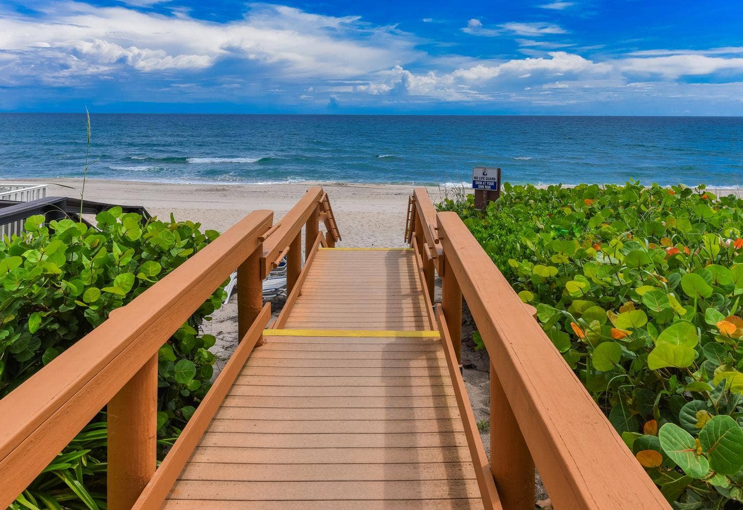 3115 S OCEAN Boulevard, #103, Highland Beach, FL 33487 beach boardwalk
