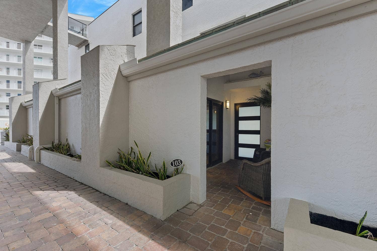 3115 S OCEAN Boulevard, #103, Highland Beach, FL 33487 private entrance