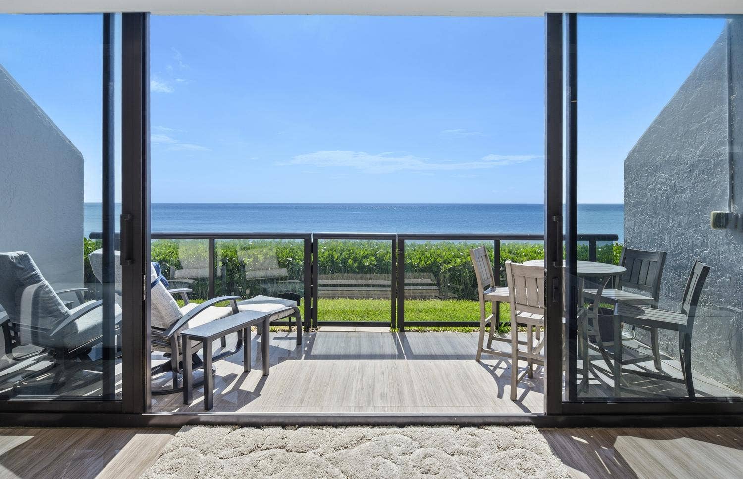 3115 S OCEAN Boulevard, #103, Highland Beach, FL 33487 Indoor Outdoor Cabana Style Living