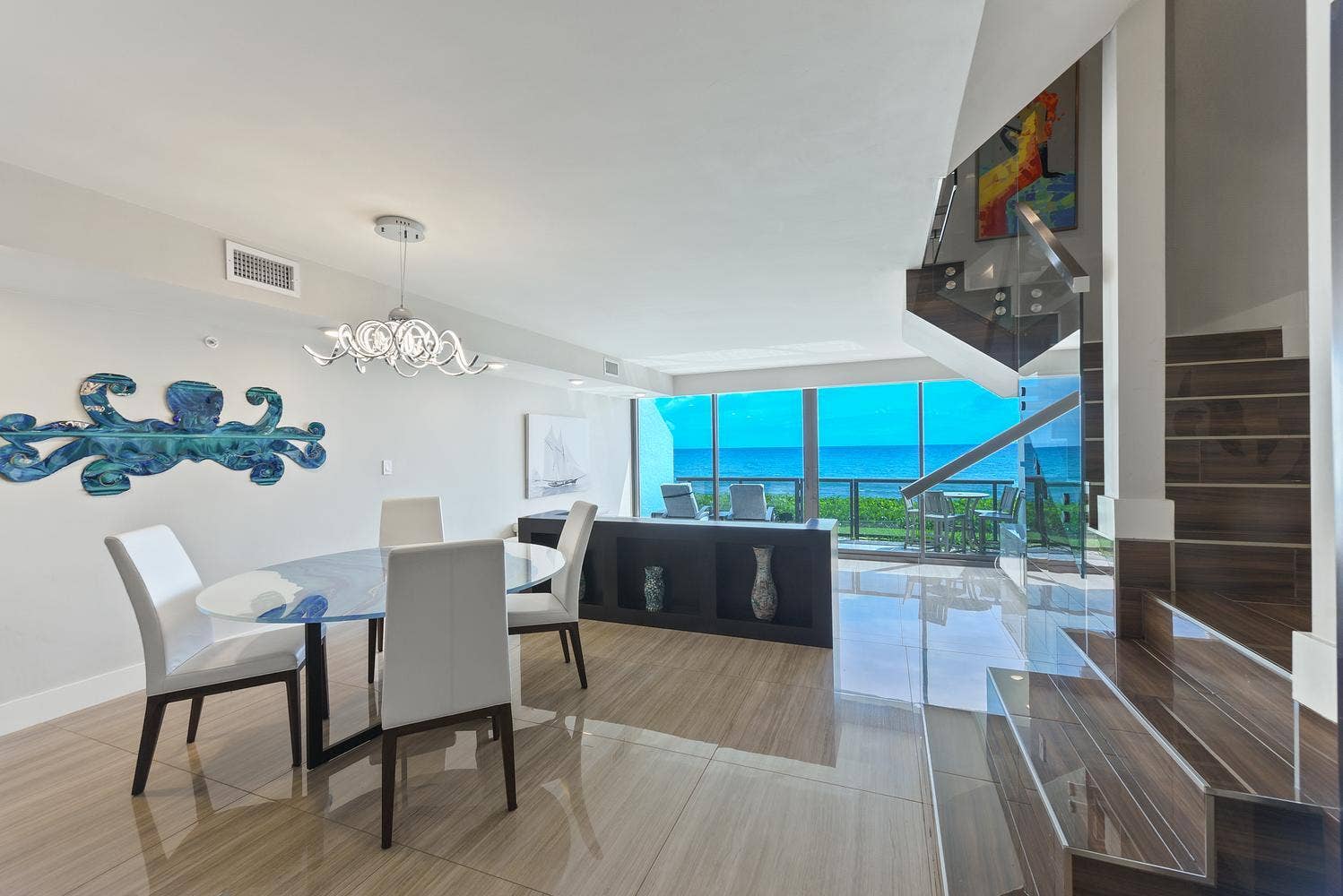 3115 S OCEAN Boulevard, #103, Highland Beach, FL 33487 dining to living
