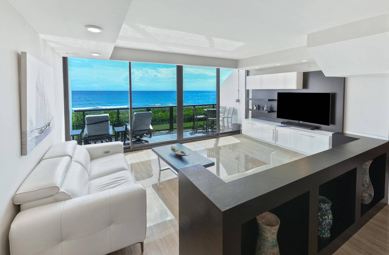 3115 S OCEAN Boulevard, #103, Highland Beach, FL 33487 living room