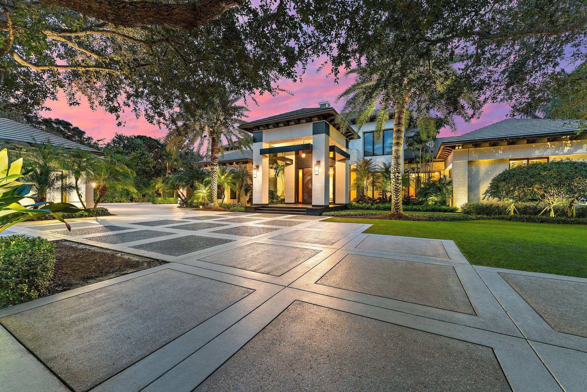 211 Bears Club Drive, Jupiter, FL 33477 Front Elevation