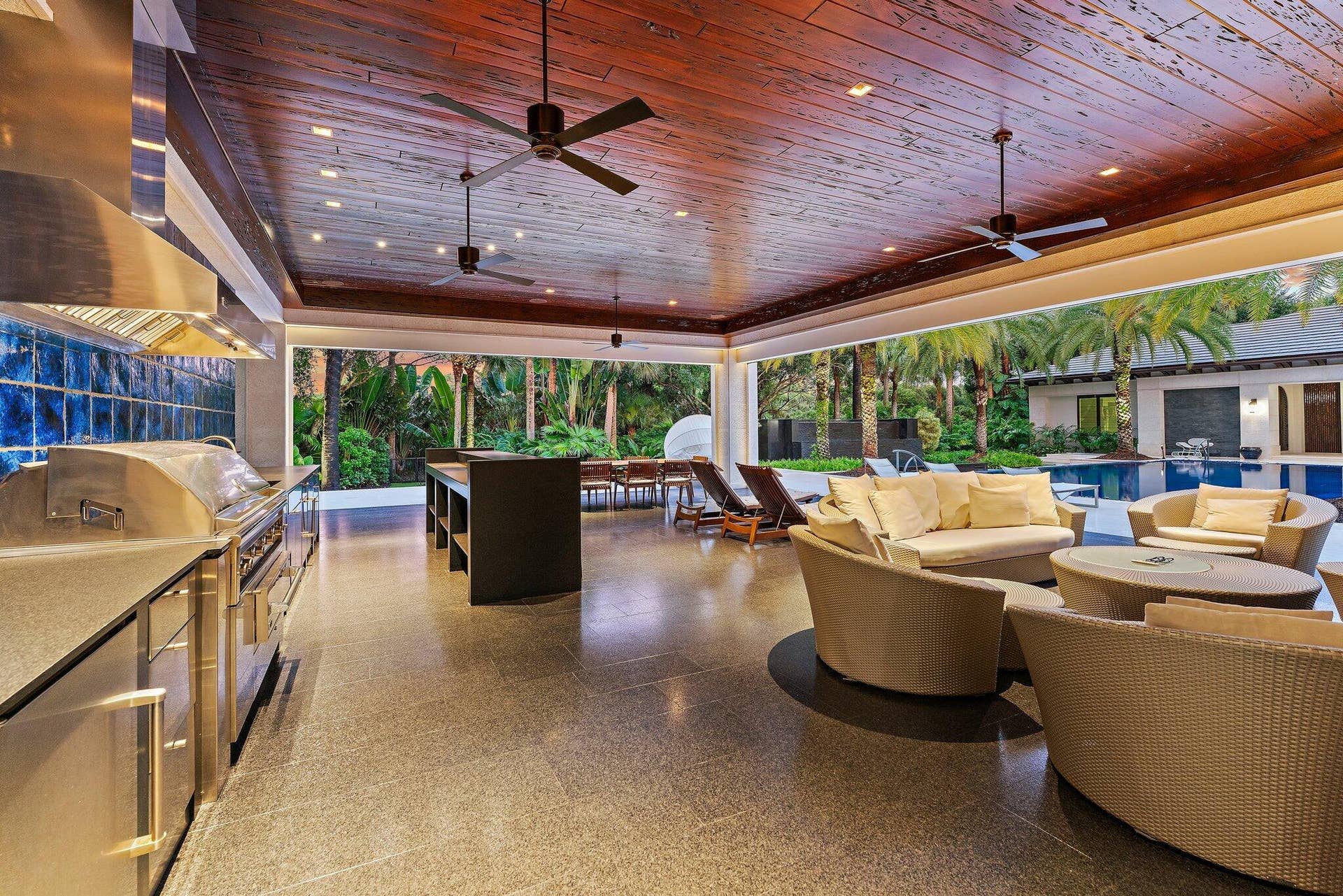 211 Bears Club Drive, Jupiter, FL 33477 Covered Patio