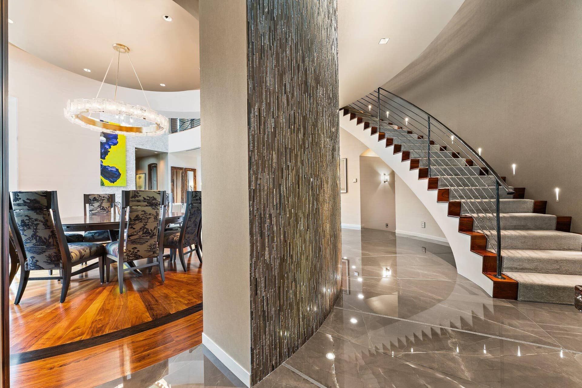 211 Bears Club Drive, Jupiter, FL 33477 Dining Room, Hall and Staircase