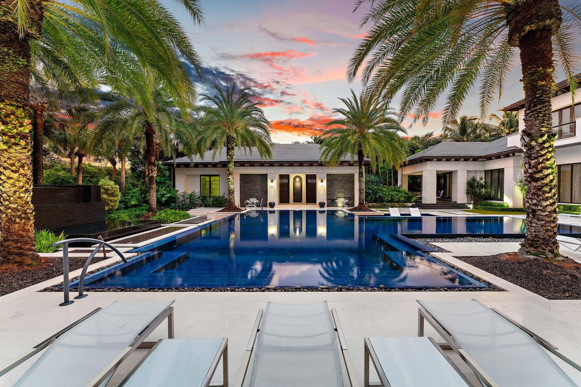 211 Bears Club Drive, Jupiter, FL 33477 View Across Pool to Gym