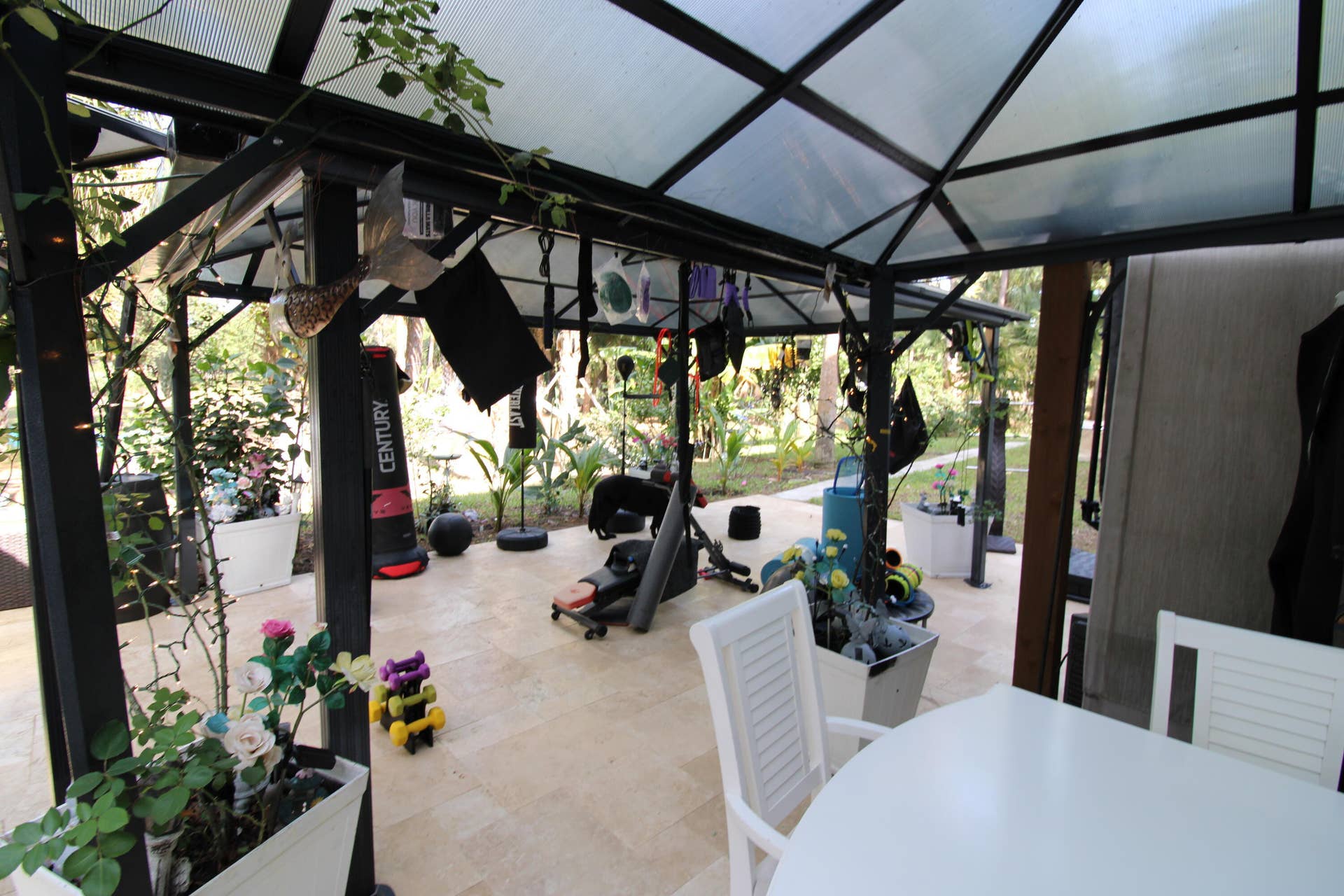 930 Rambling Drive Circle, #LITTLE RANCHES, Wellington, FL 33414 Covered outside dining, gym and luxury spa