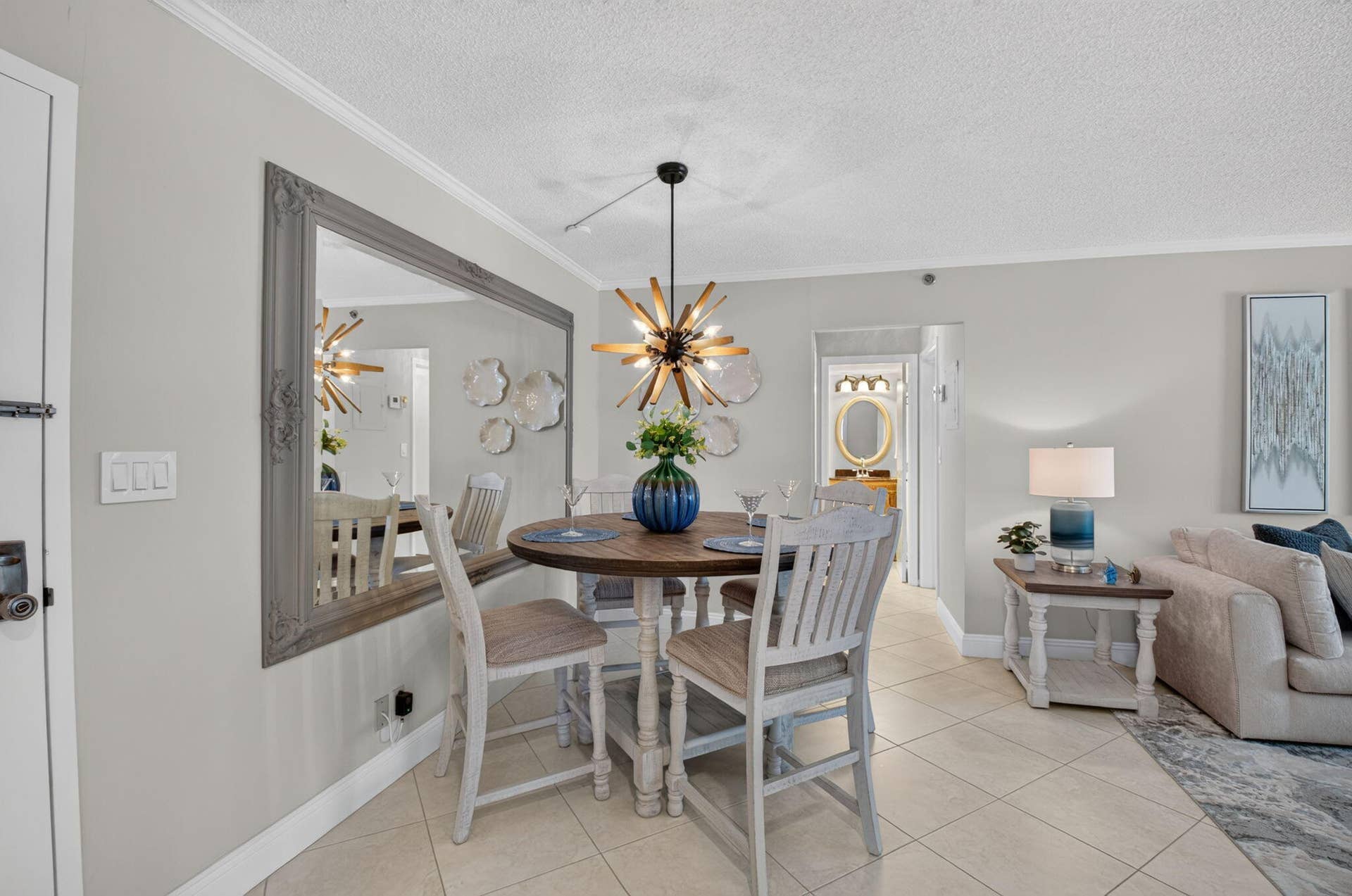 Coastal touches from lighting to accessories