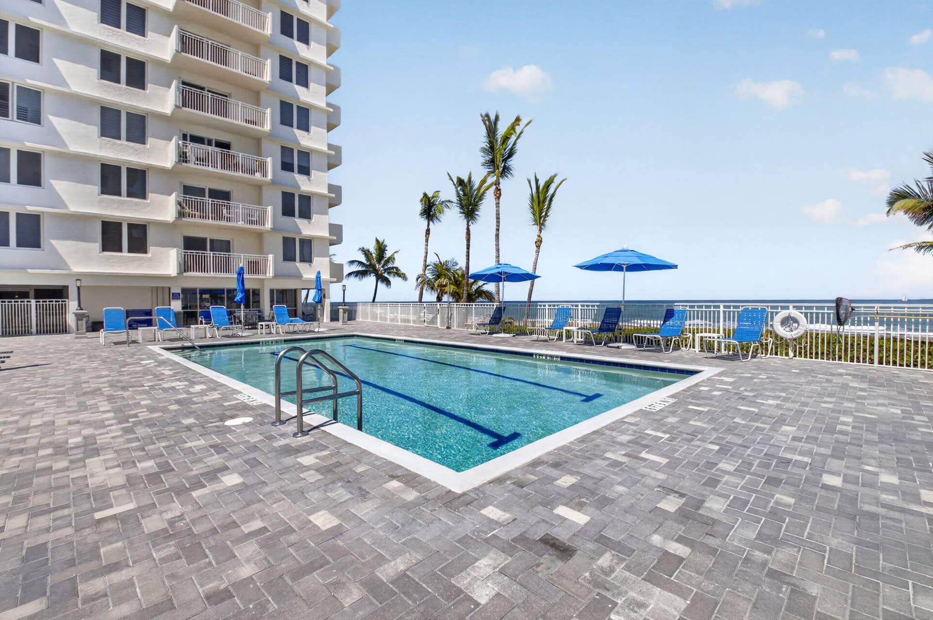 Breach breezes at the pool