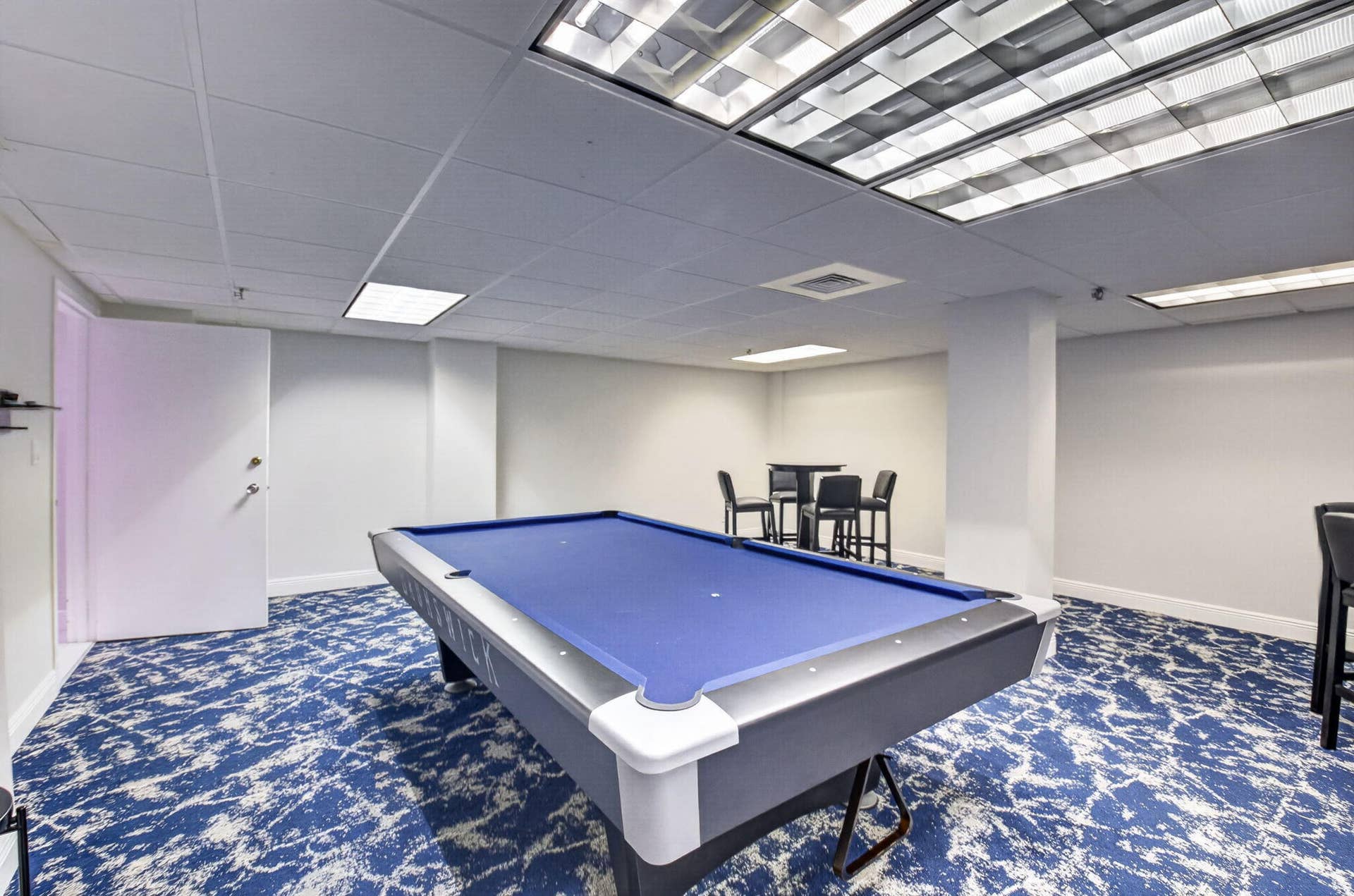 Sharpen your billiards skills with your neighbors