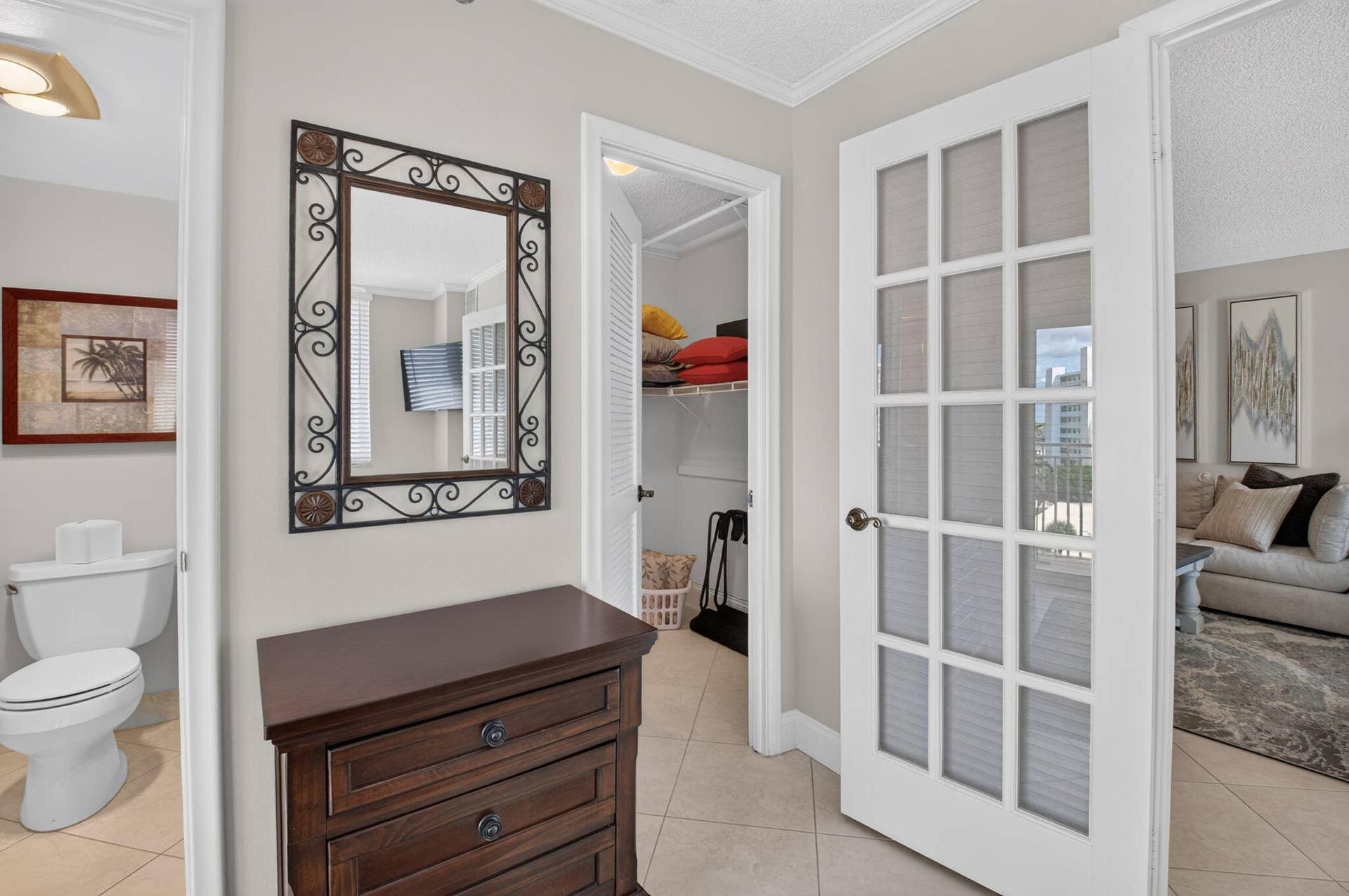 Wow, another walk-in closet!